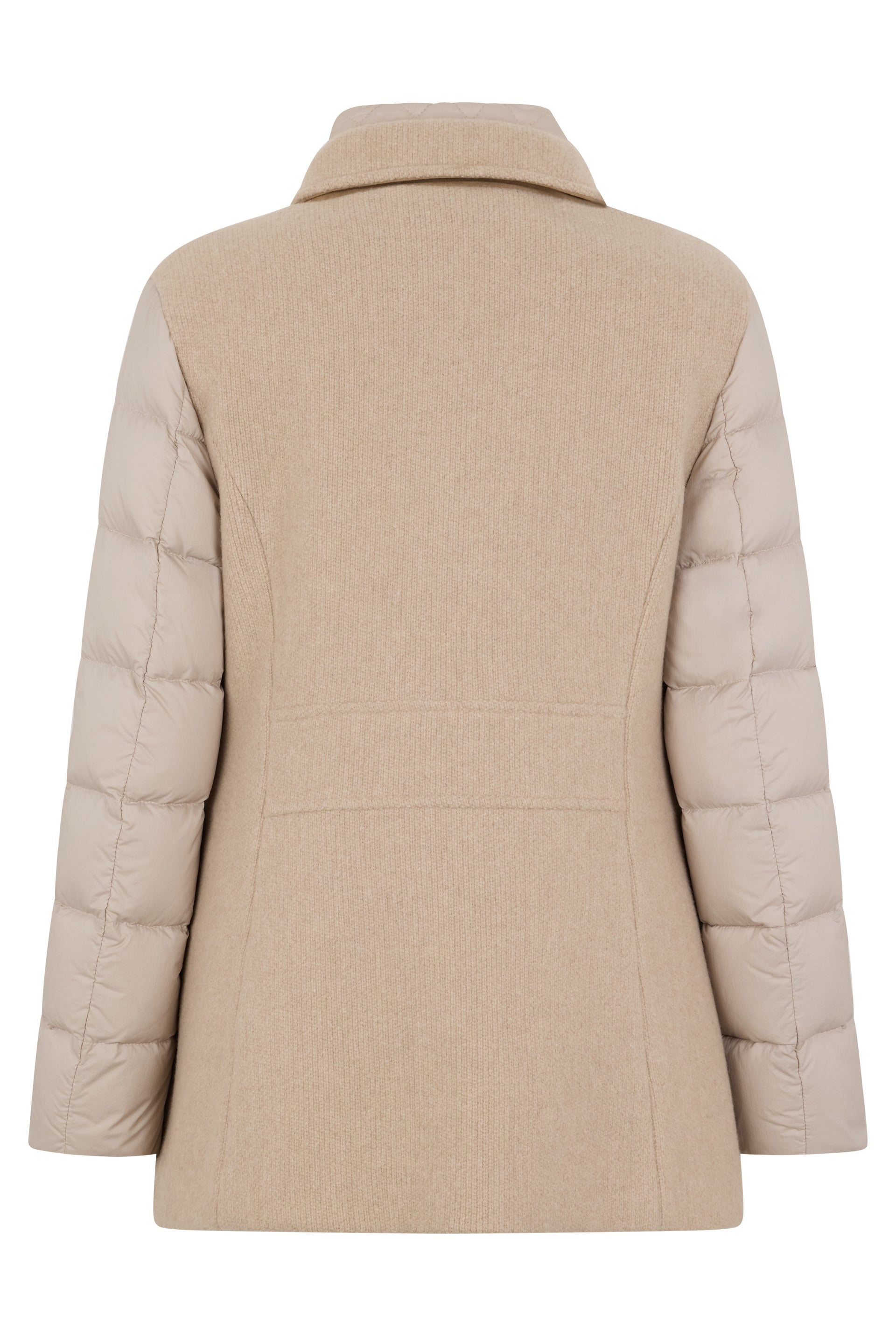 Elegant and modern jacket with high collar