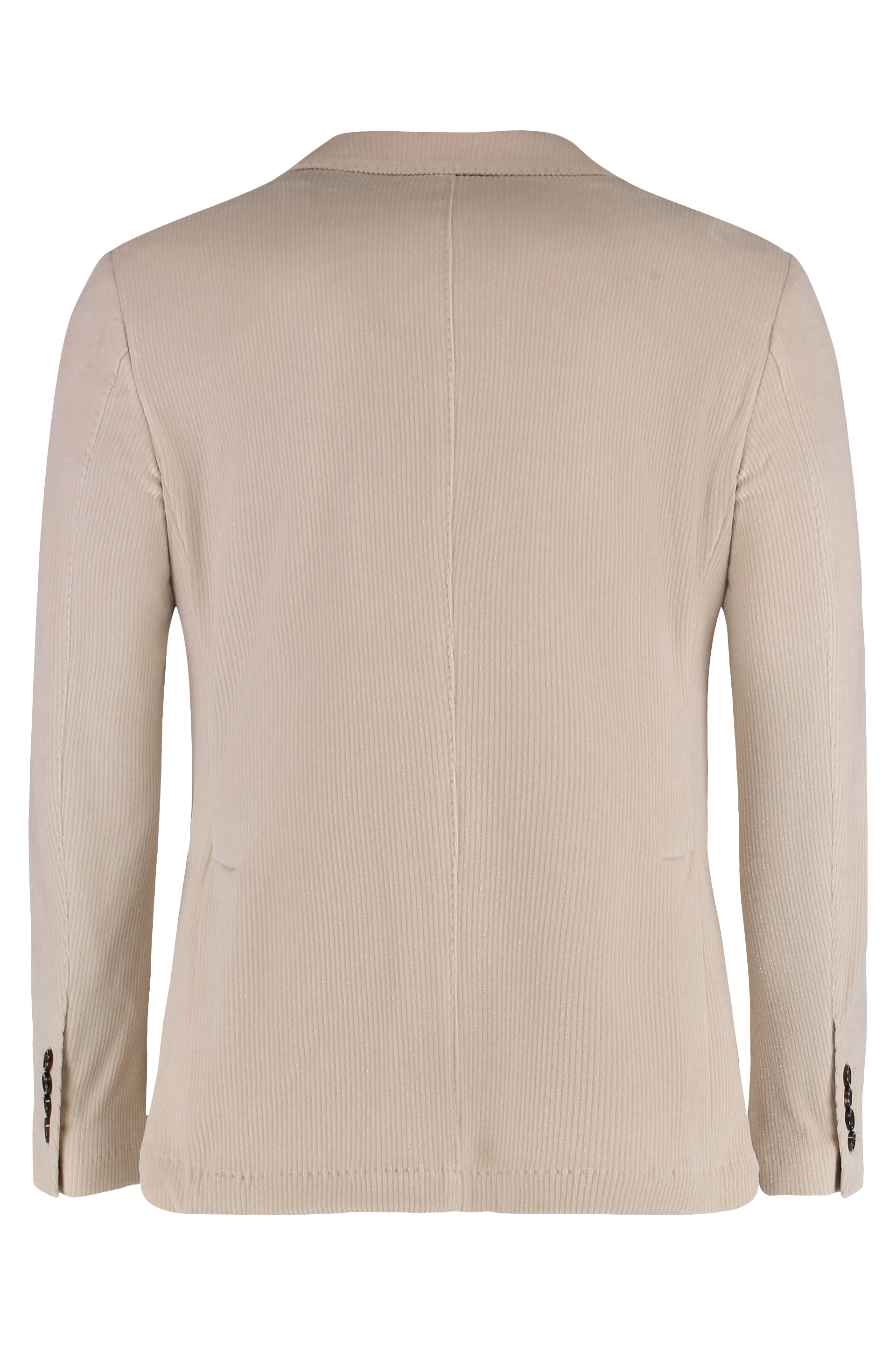 Audley single-breasted velvet jacket