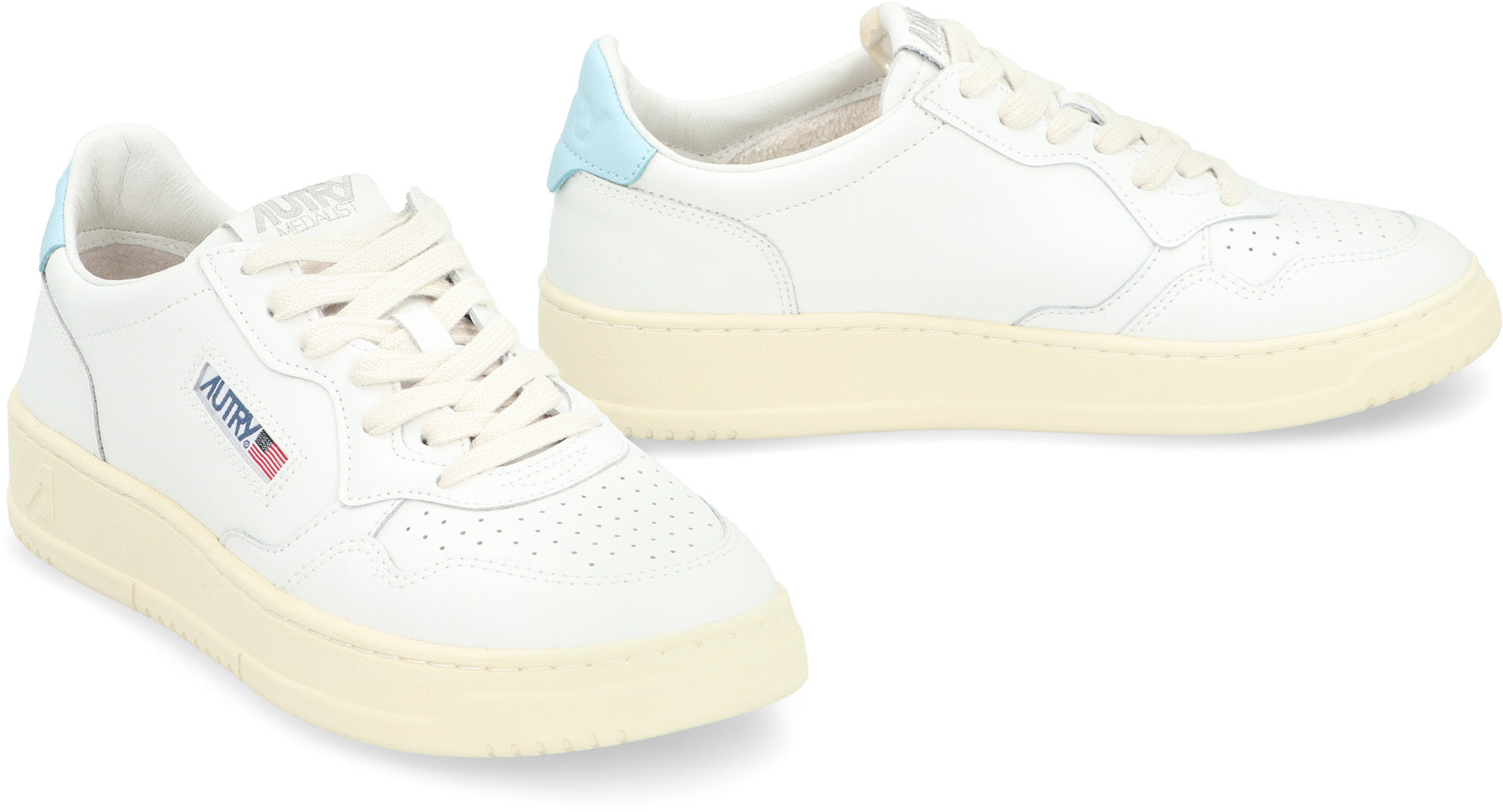 Medalist leather low-top sneakers