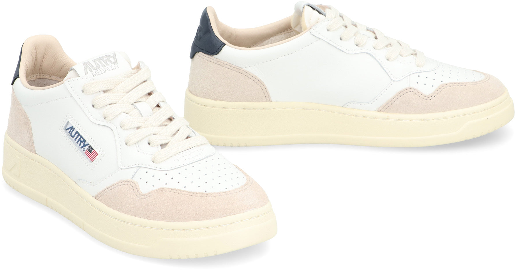 Medalist leather low-top sneakers