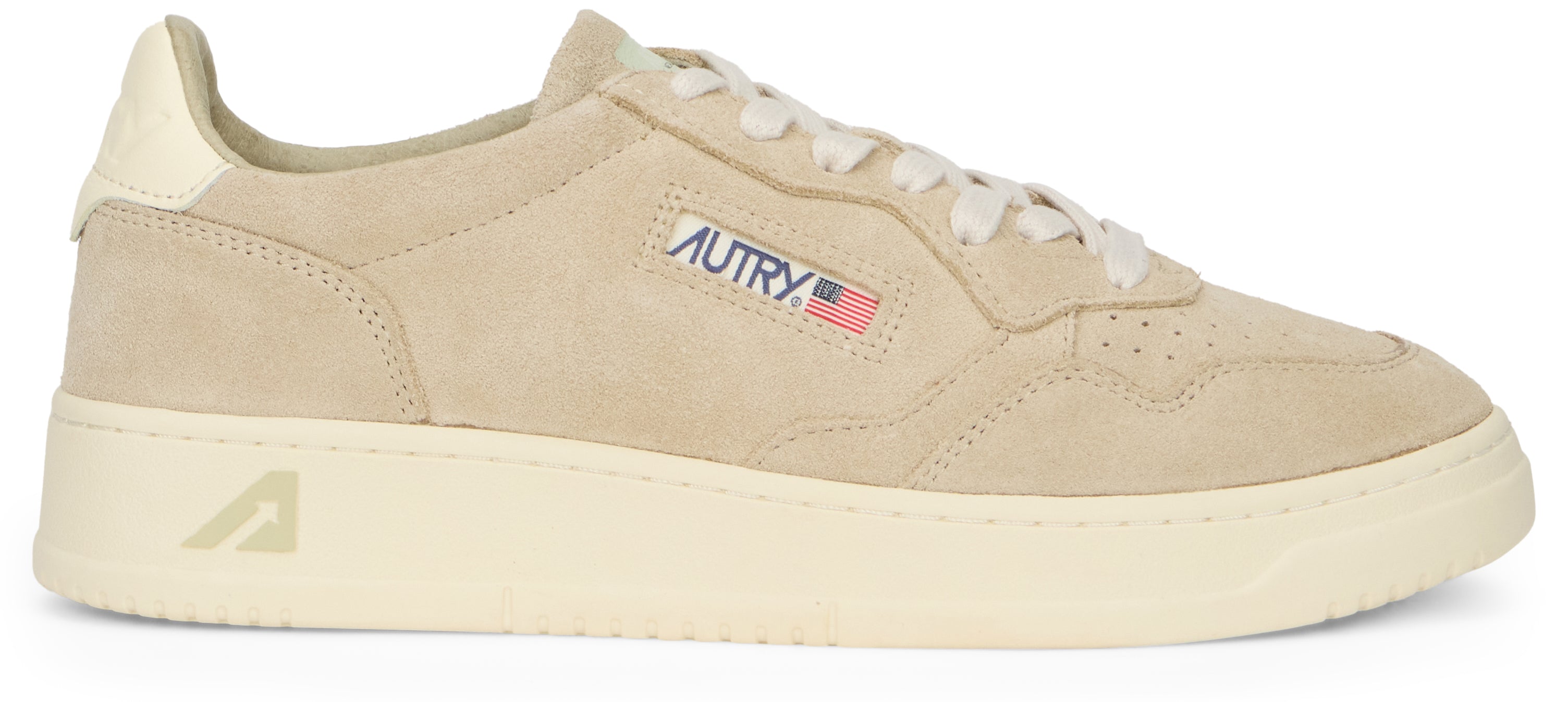 Low-top sneakers in suede