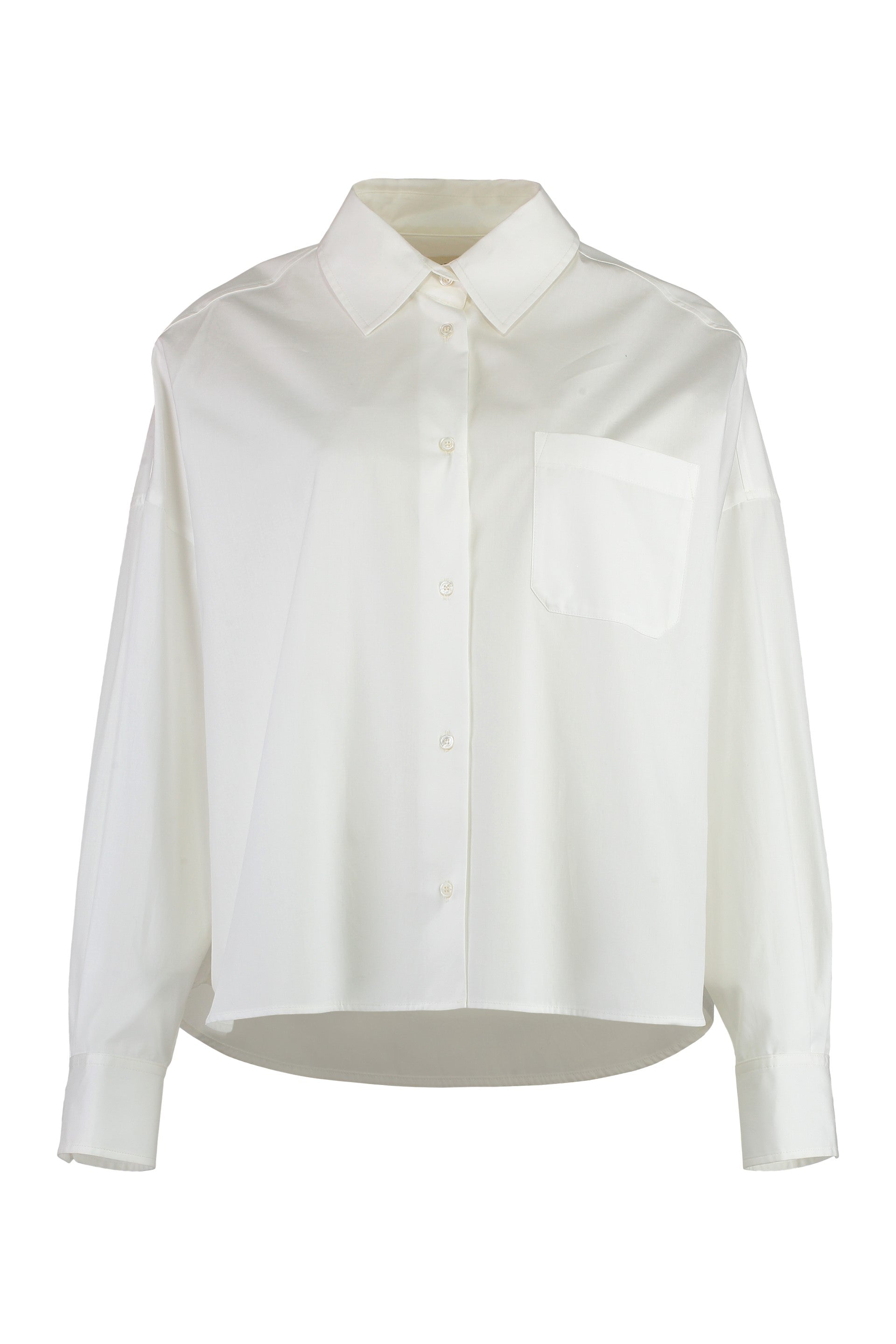 Aureo cotton poplin shirt