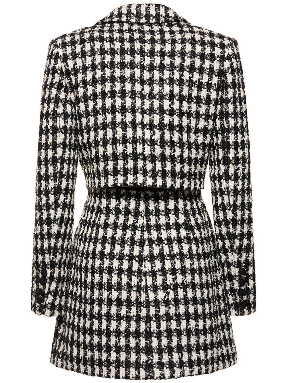 Mini dress houndstooth