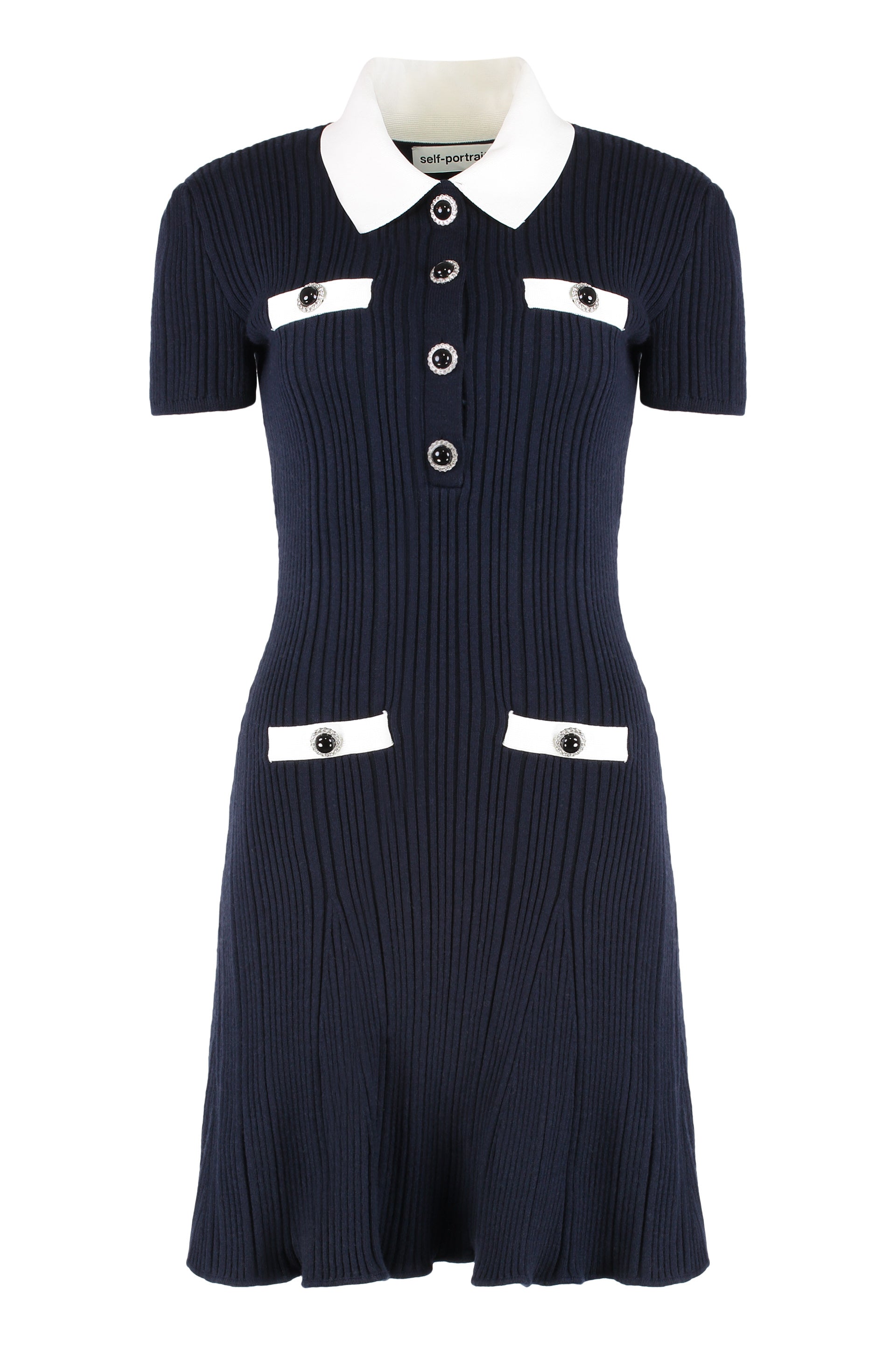 Ribbed knit dress