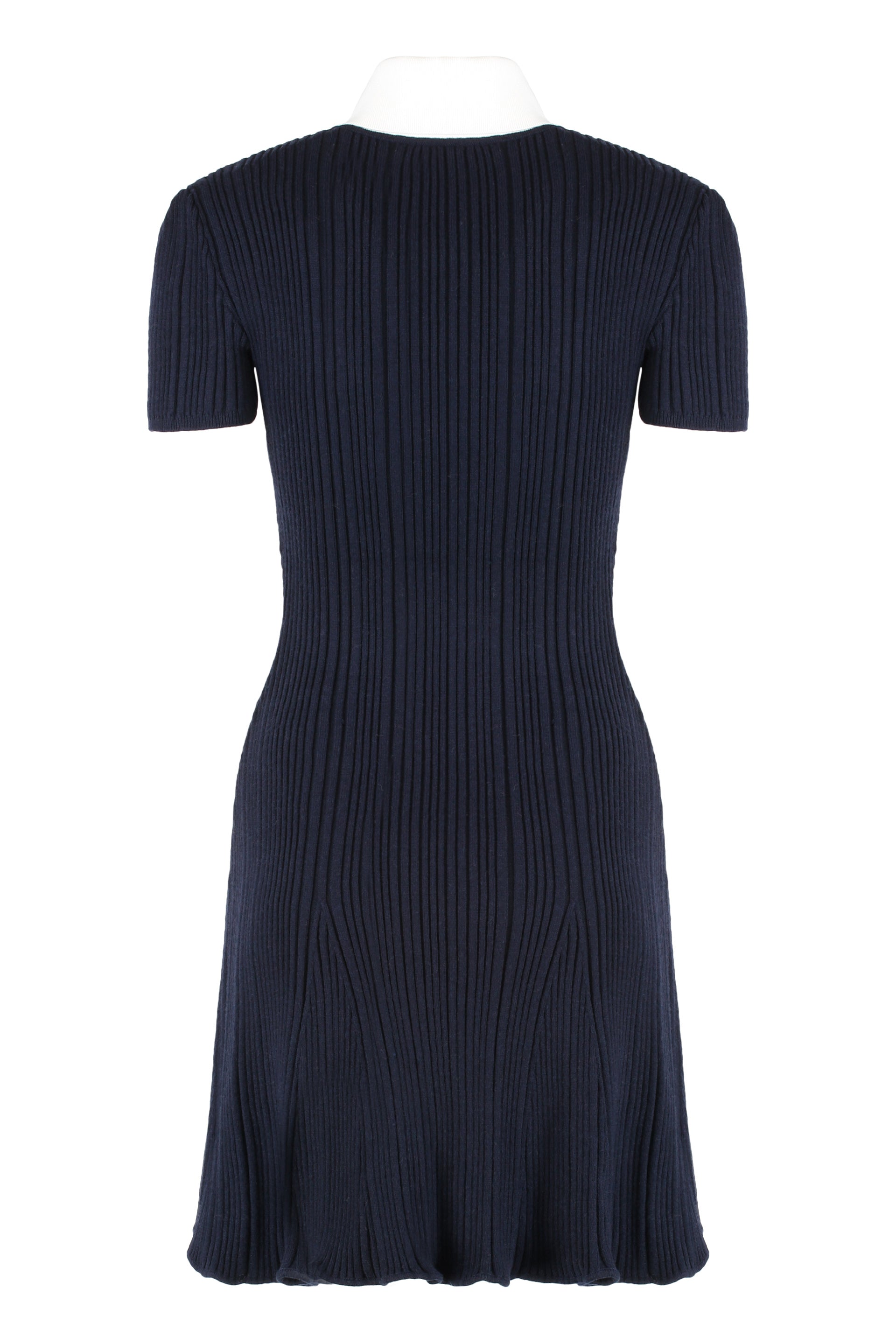 Ribbed knit dress
