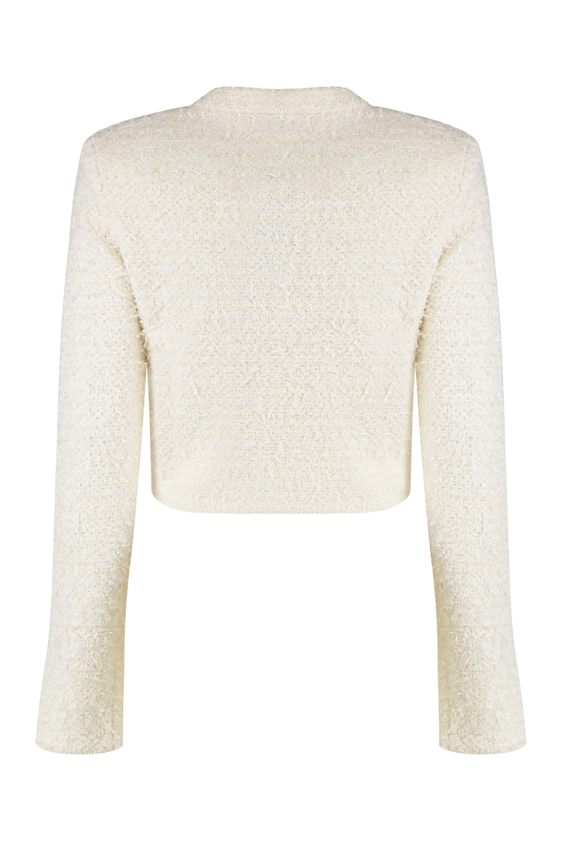 Wool blend cardigan