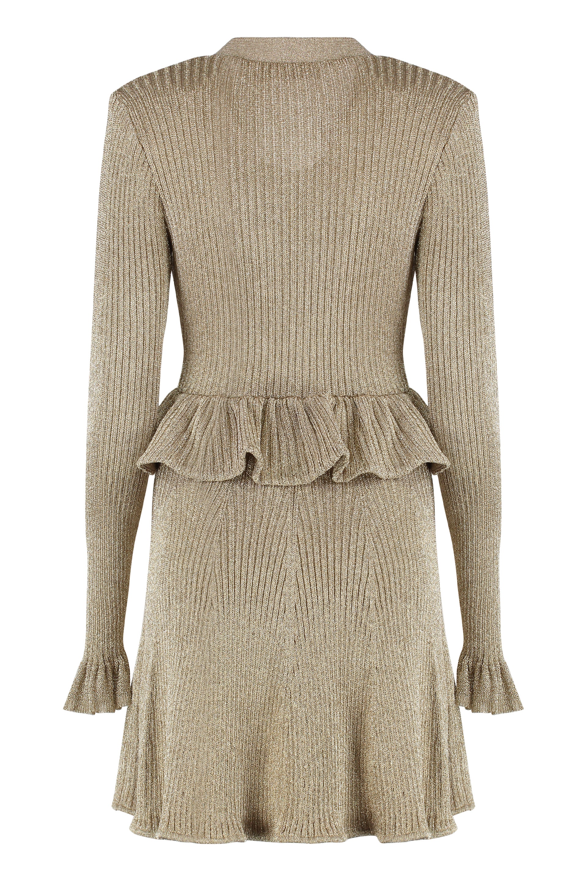 Lurex knit dress