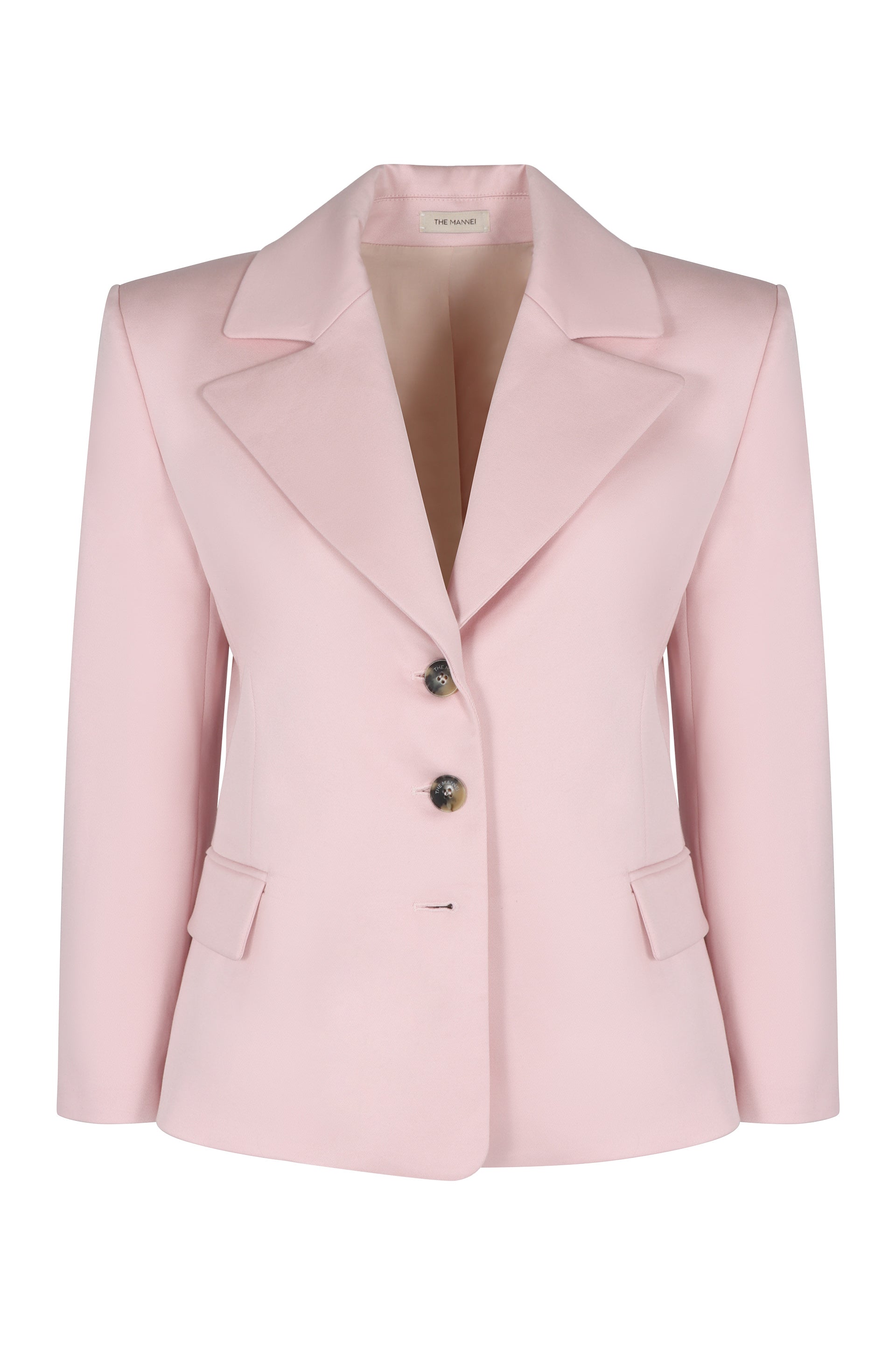 Arda Single-breasted three-button blazer