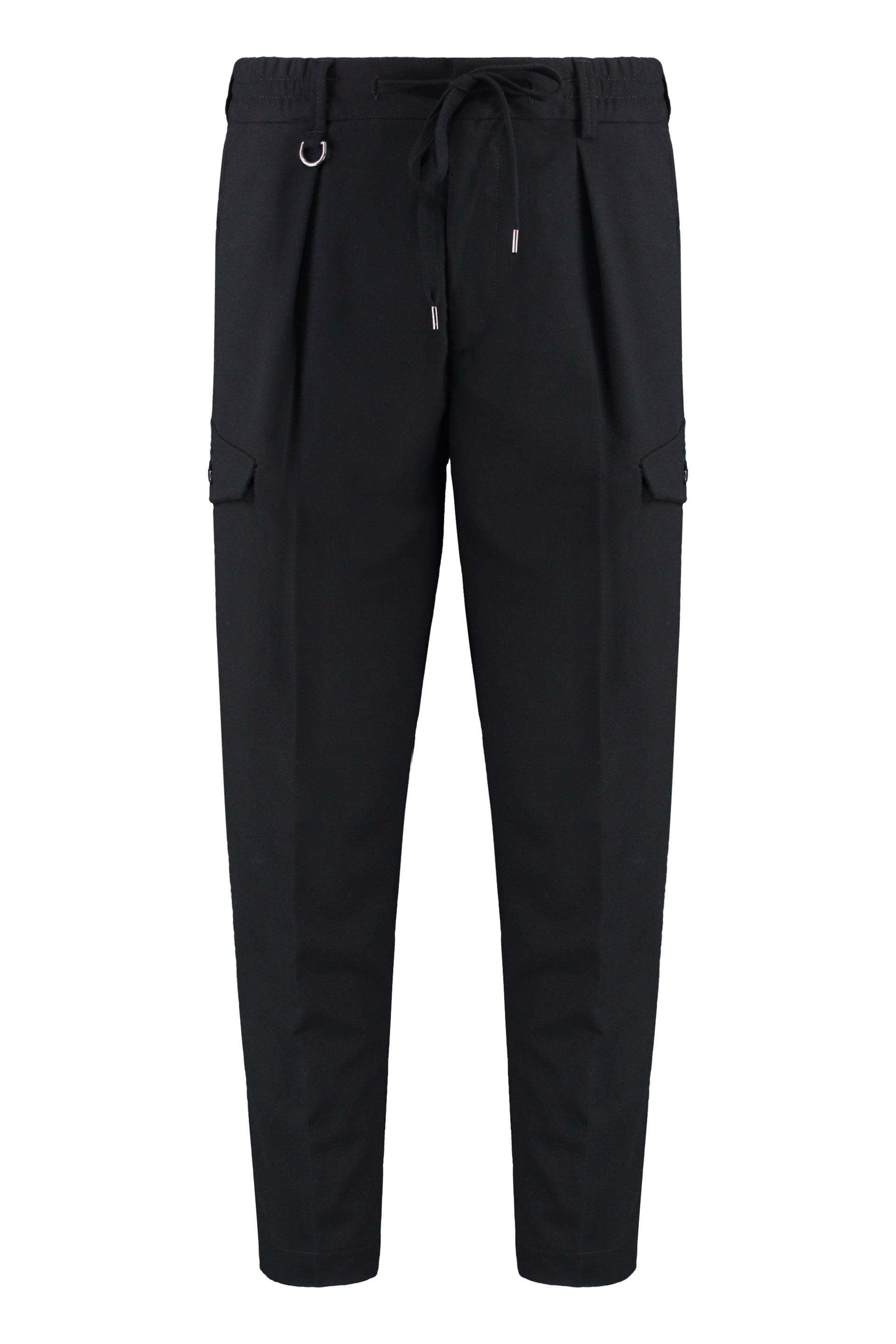 Viscose blend trousers