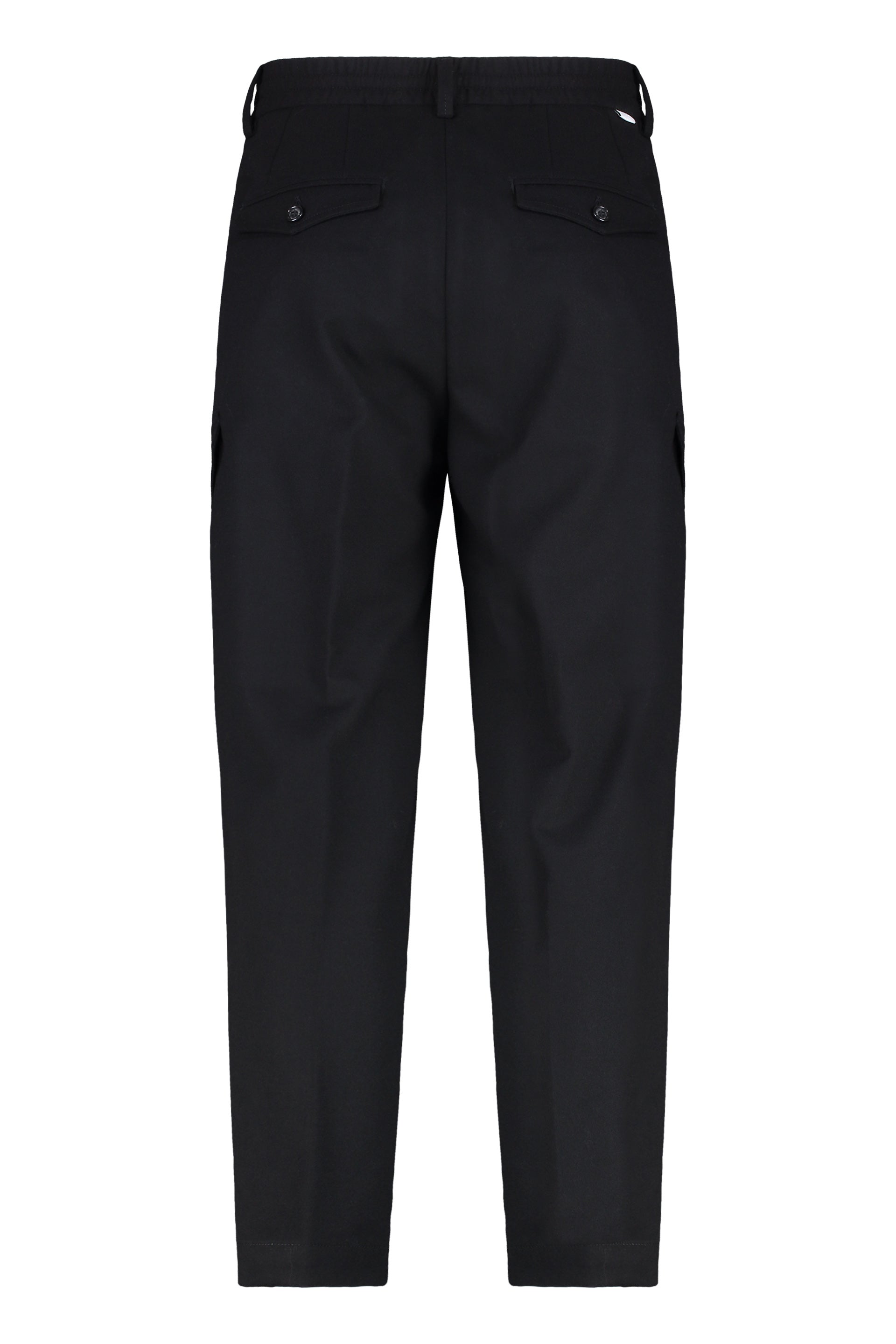 Viscose blend trousers