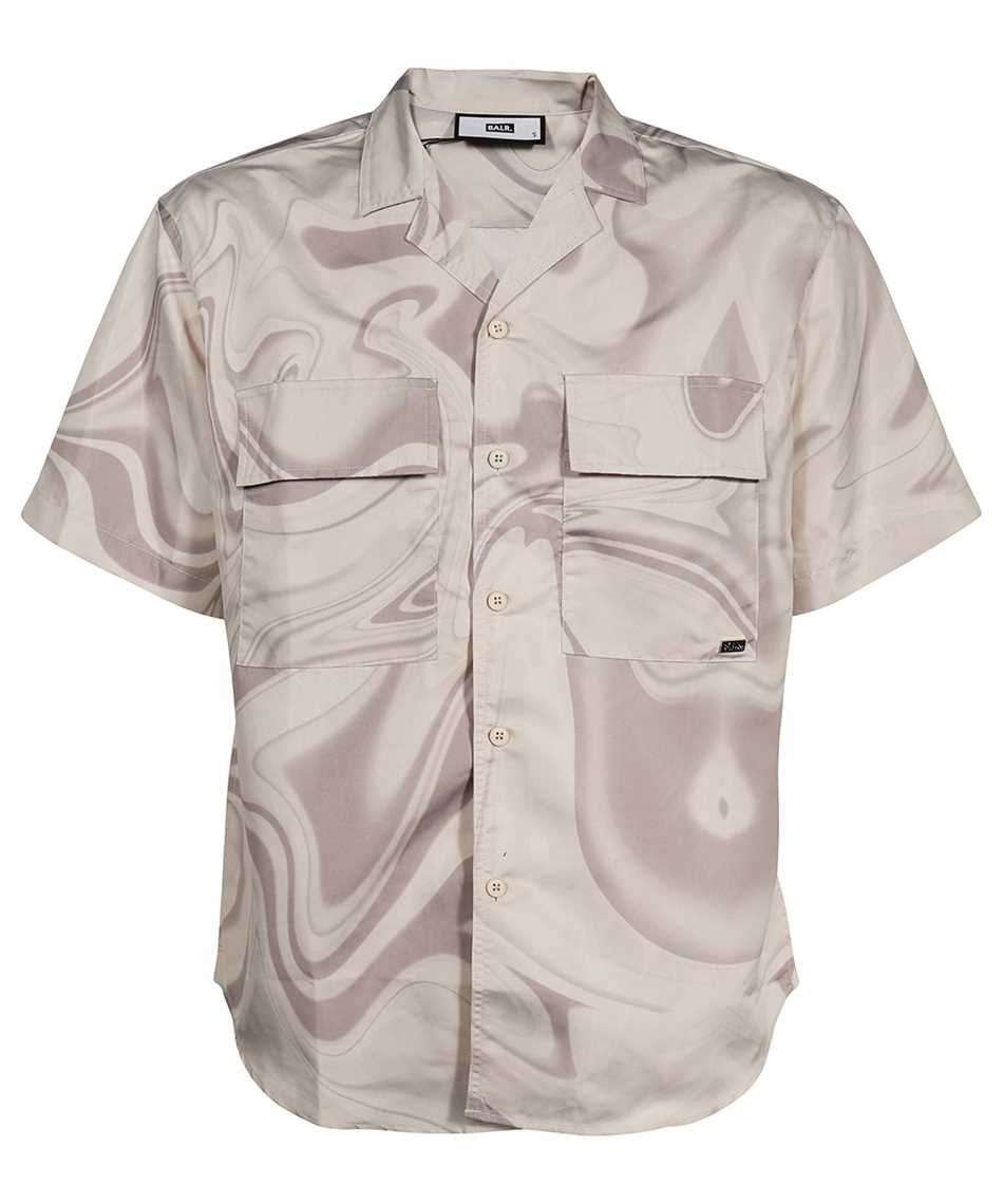 Printed short sleeved shirt