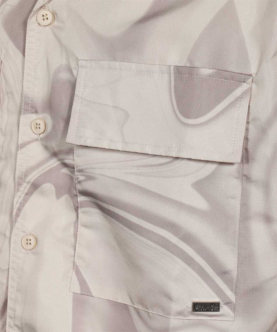 Printed short sleeved shirt