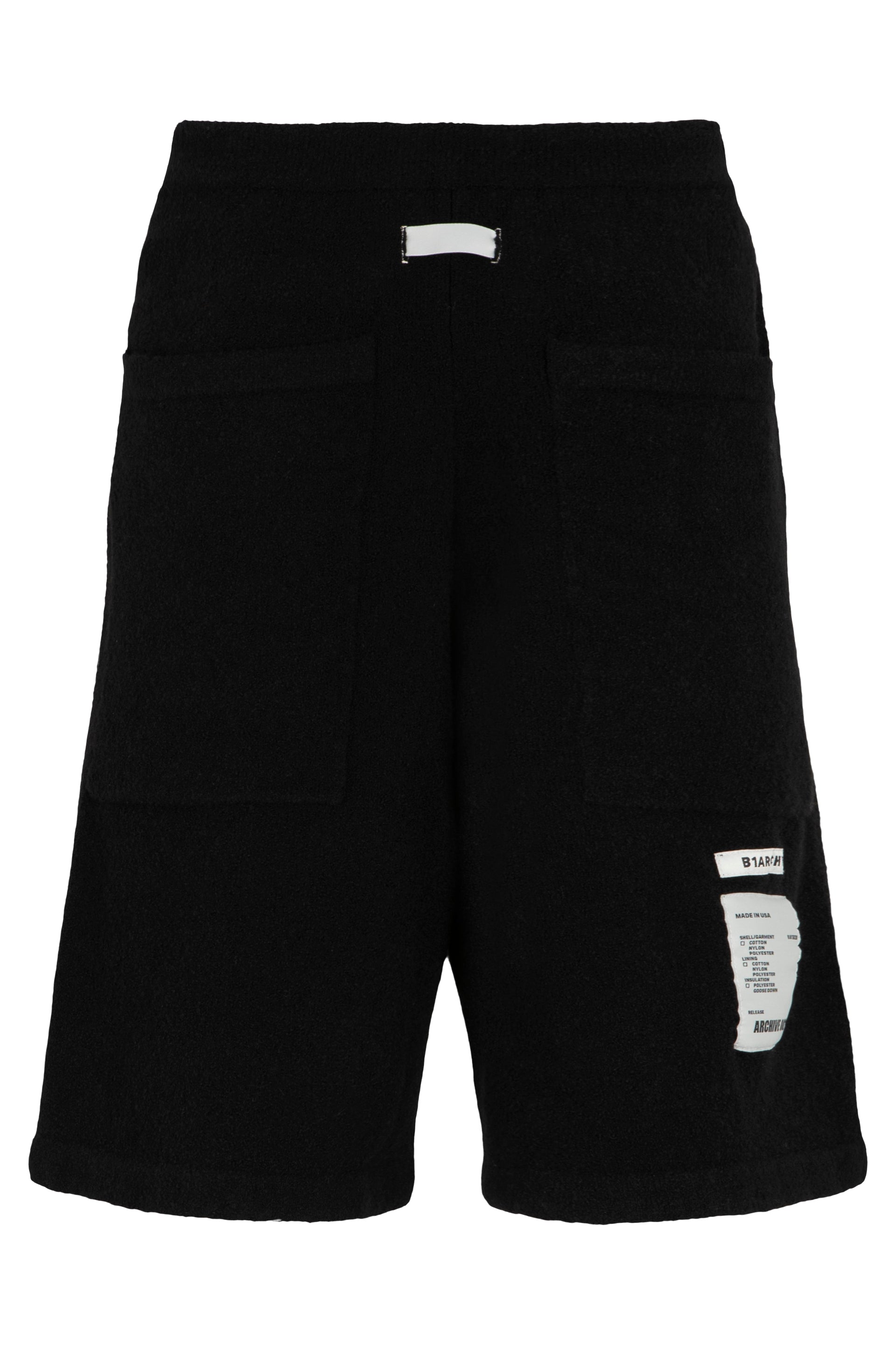 wool blend bermuda-shorts
