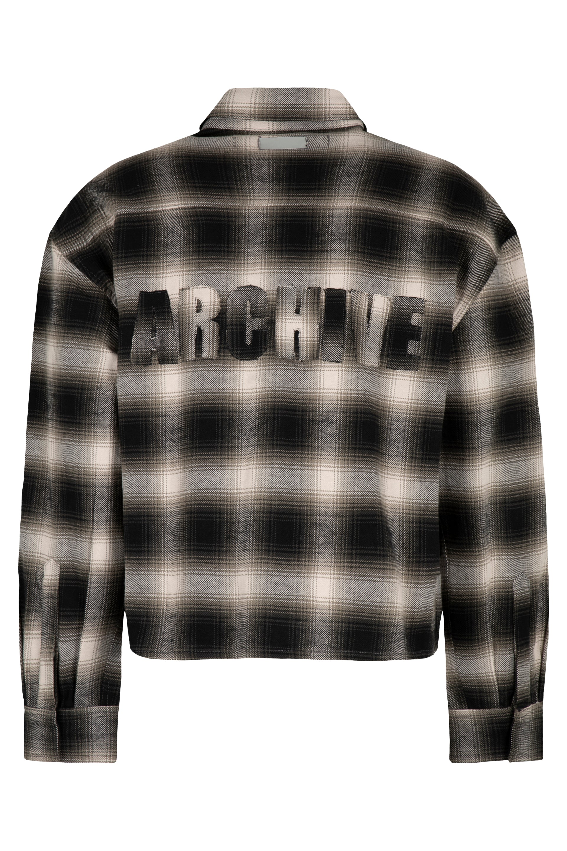 Checked flannel shirt