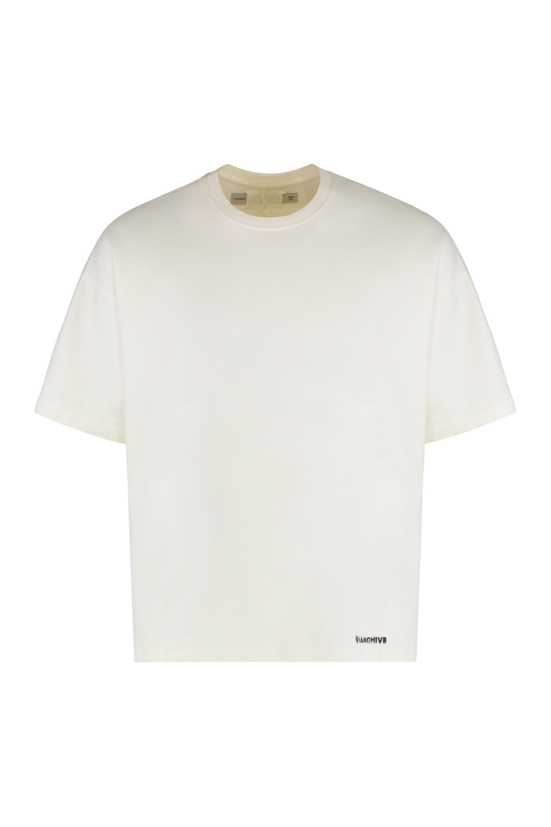 Cotton crew-neck T-shirt