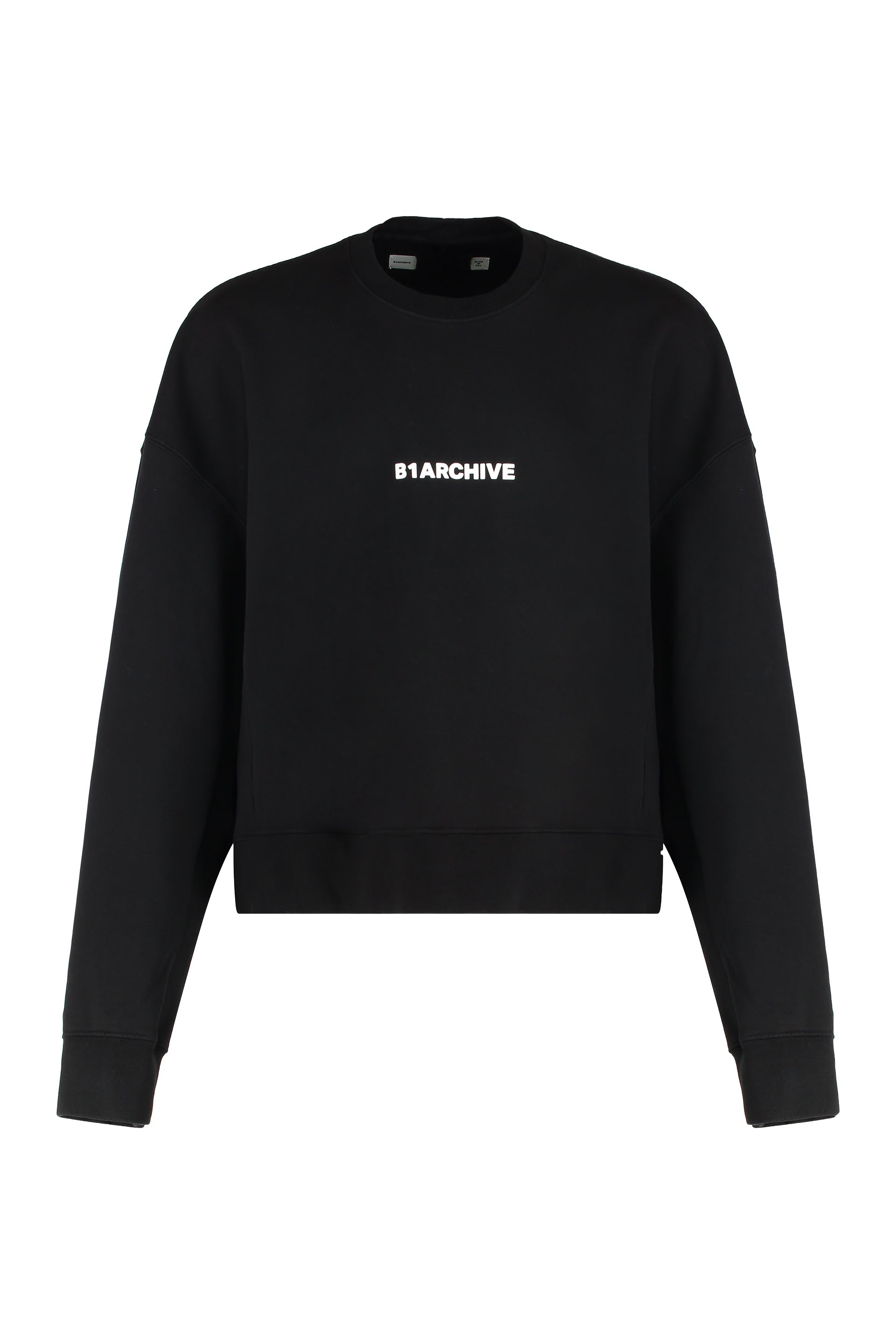Cotton crew-neck sweatshirt