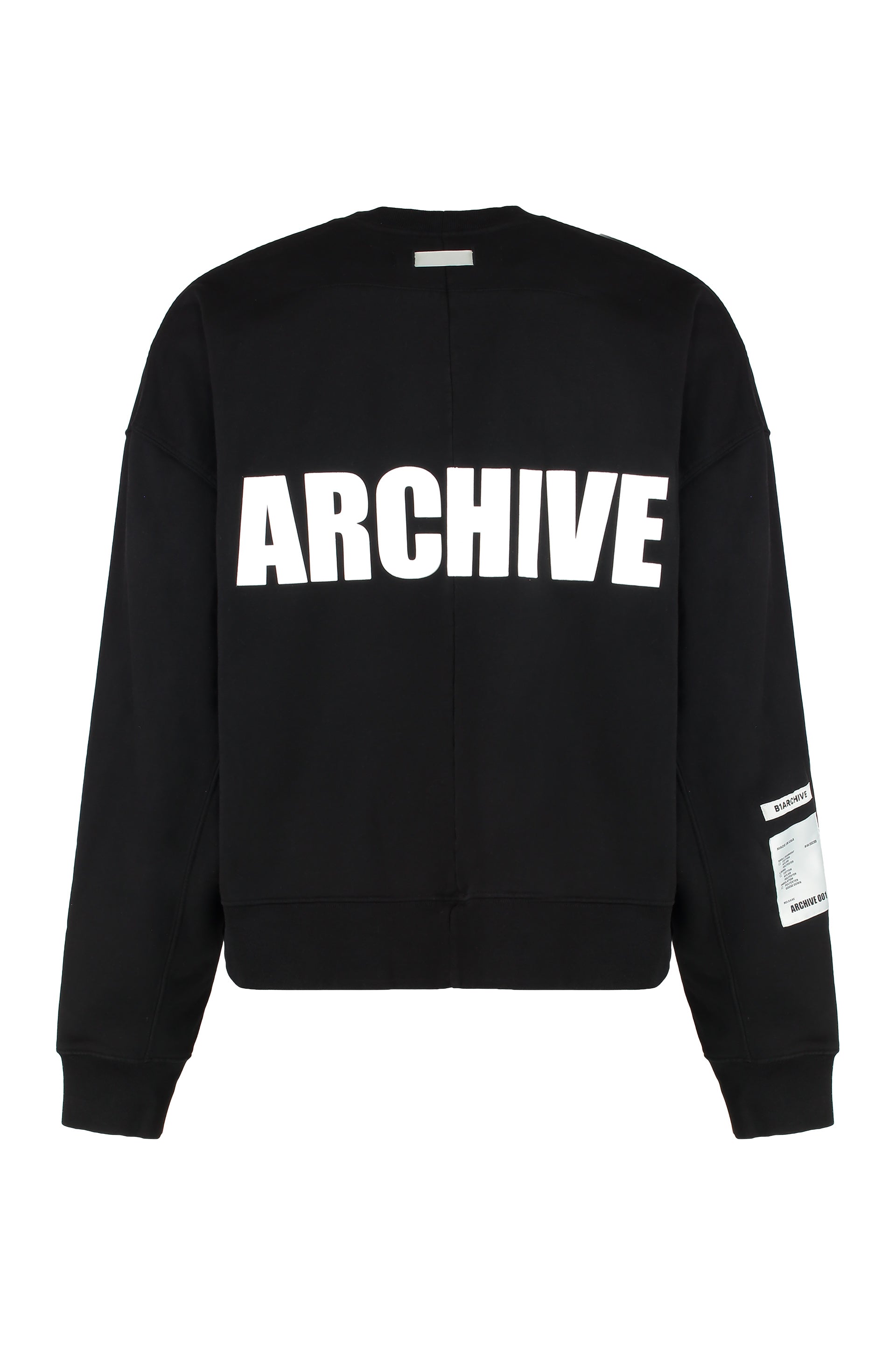 Cotton crew-neck sweatshirt