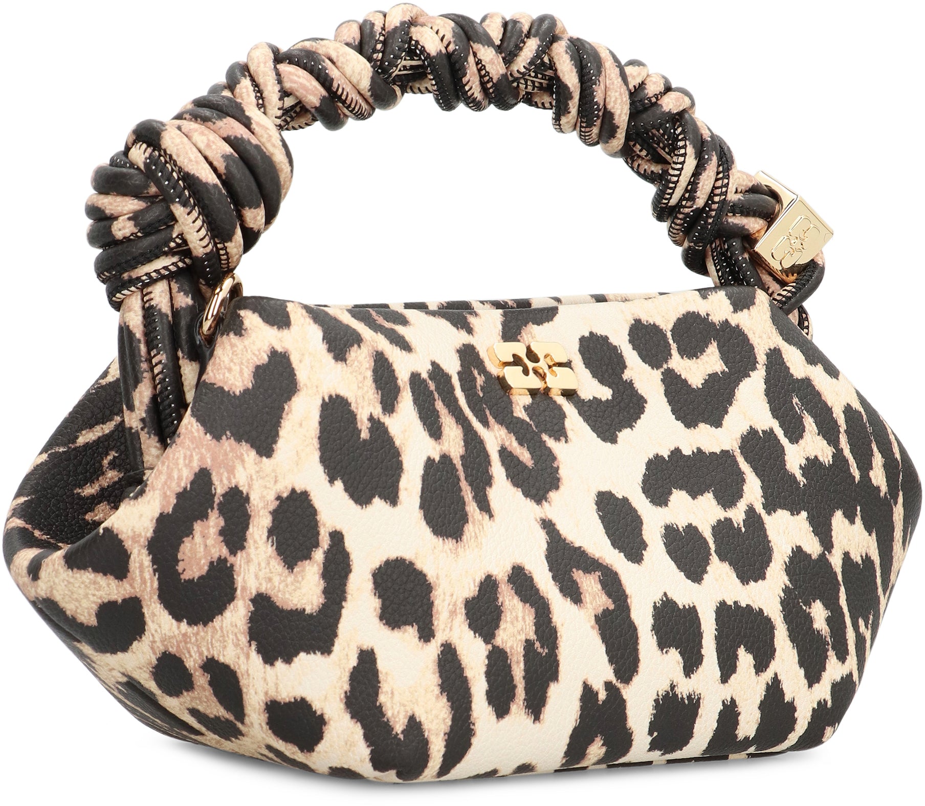 Mini Bou bag with leopard print