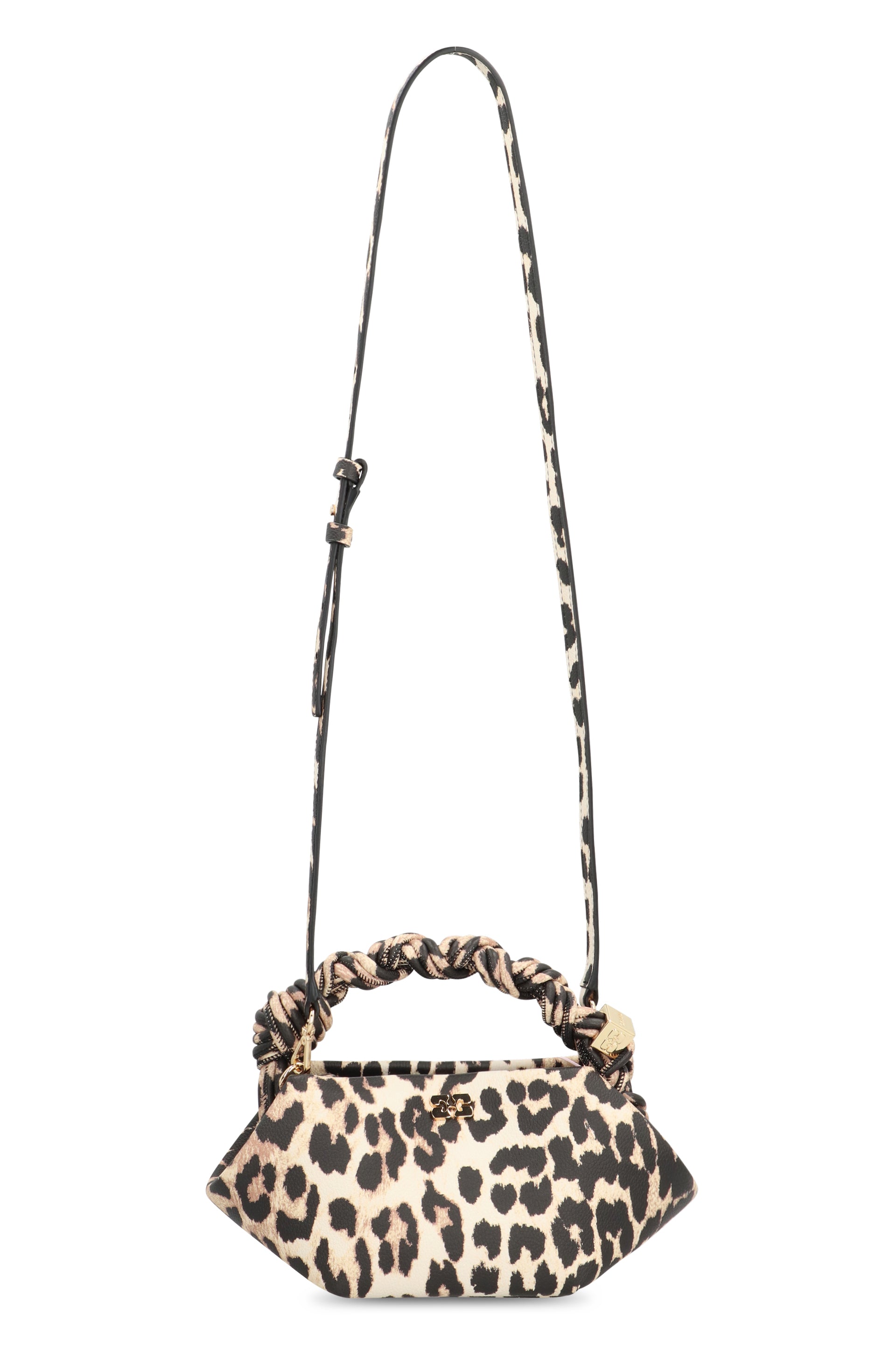 Mini Bou bag with leopard print
