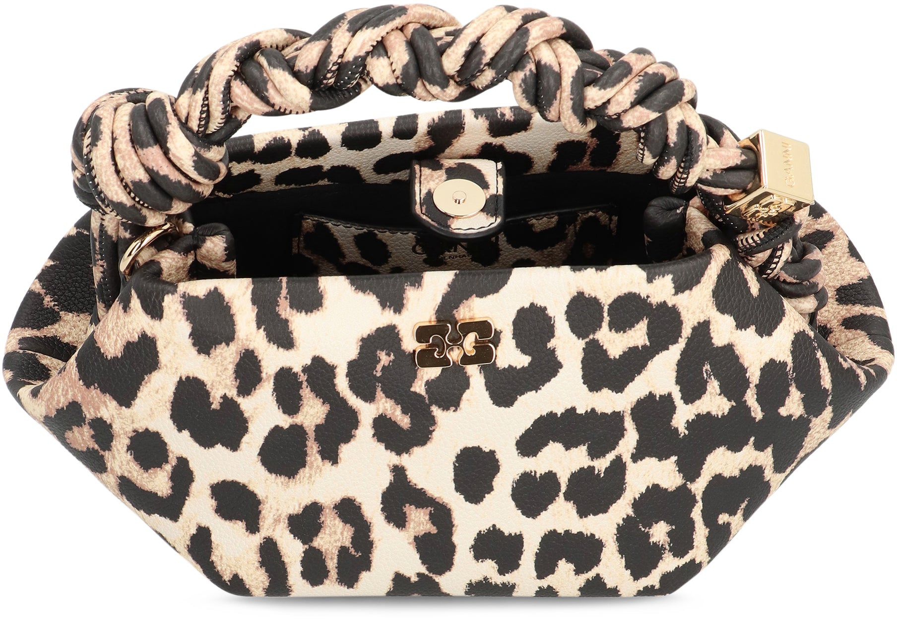 Mini Bou bag with leopard print