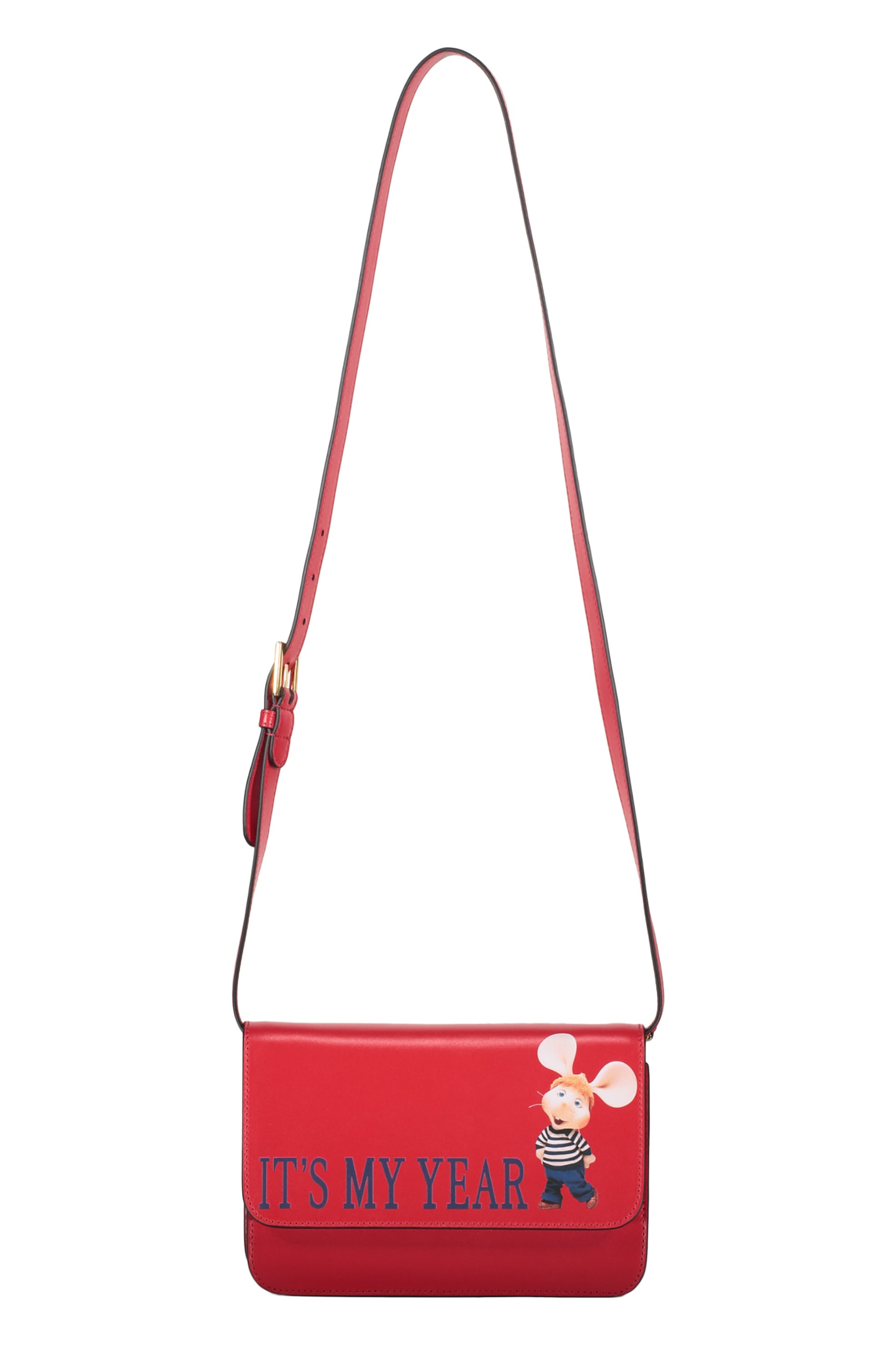 Leather crossbody bag