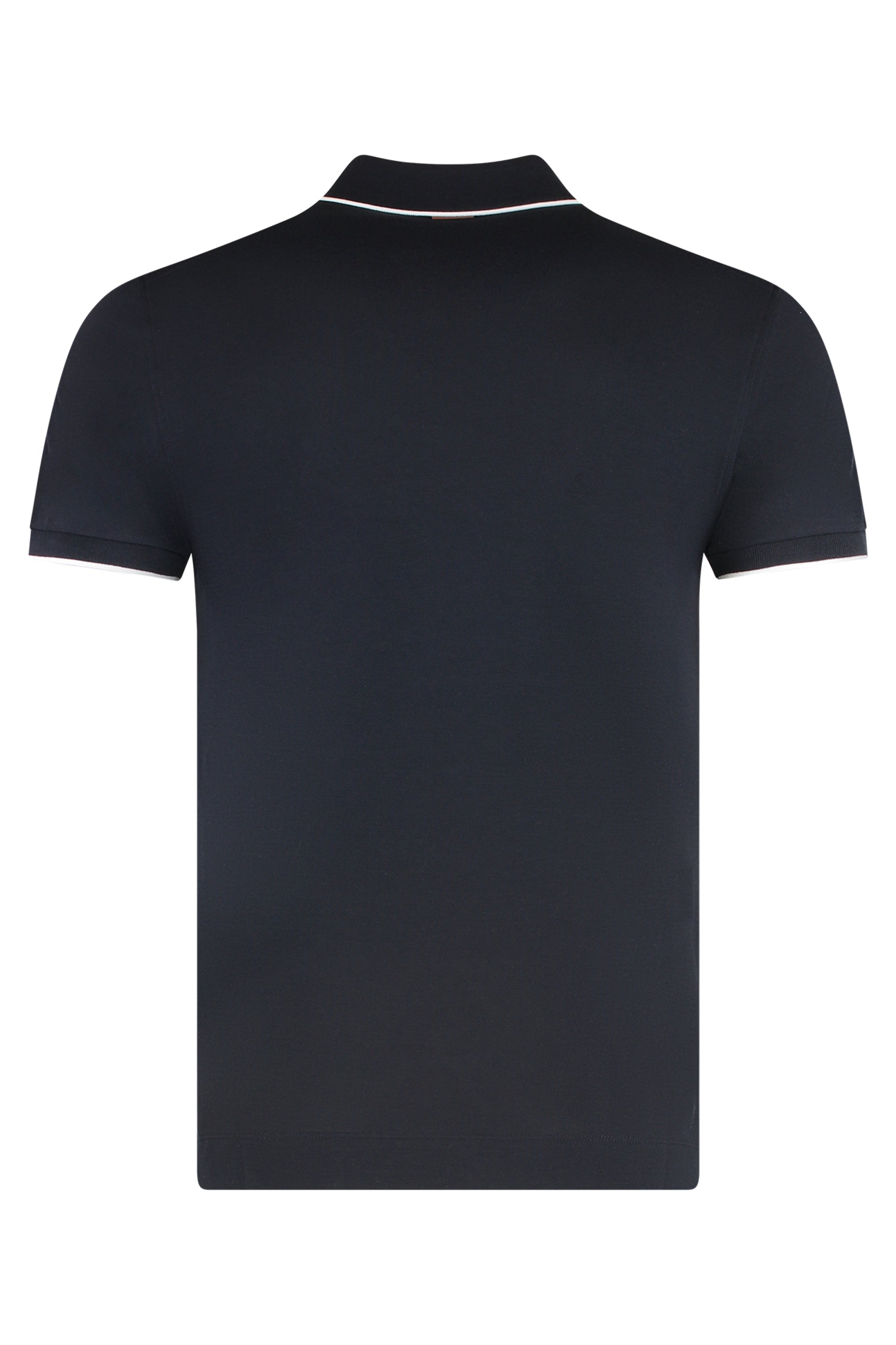 Cotton-piqué polo shirt