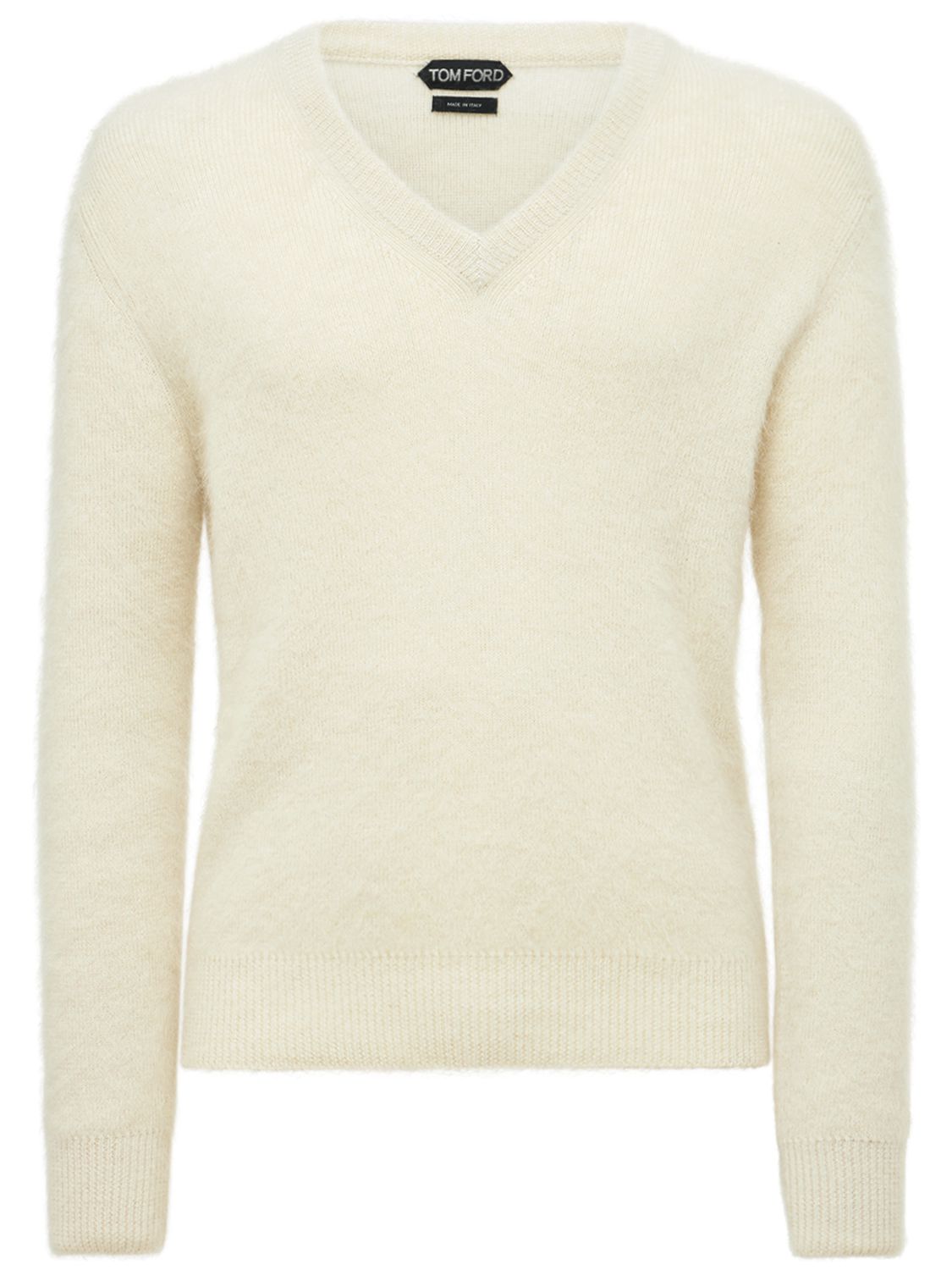 Sweater with V-neck