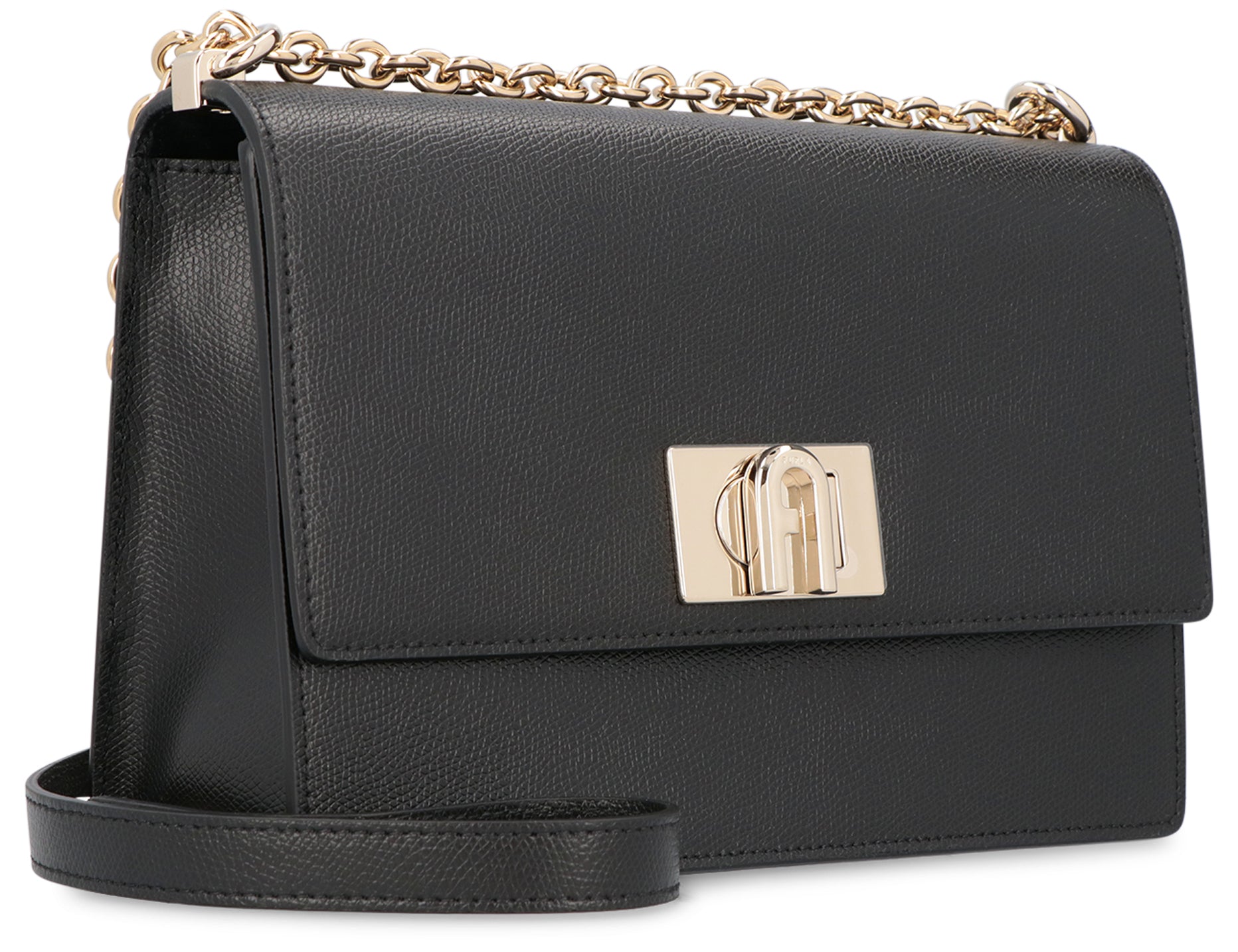 Furla 1927 leather crossbody bag