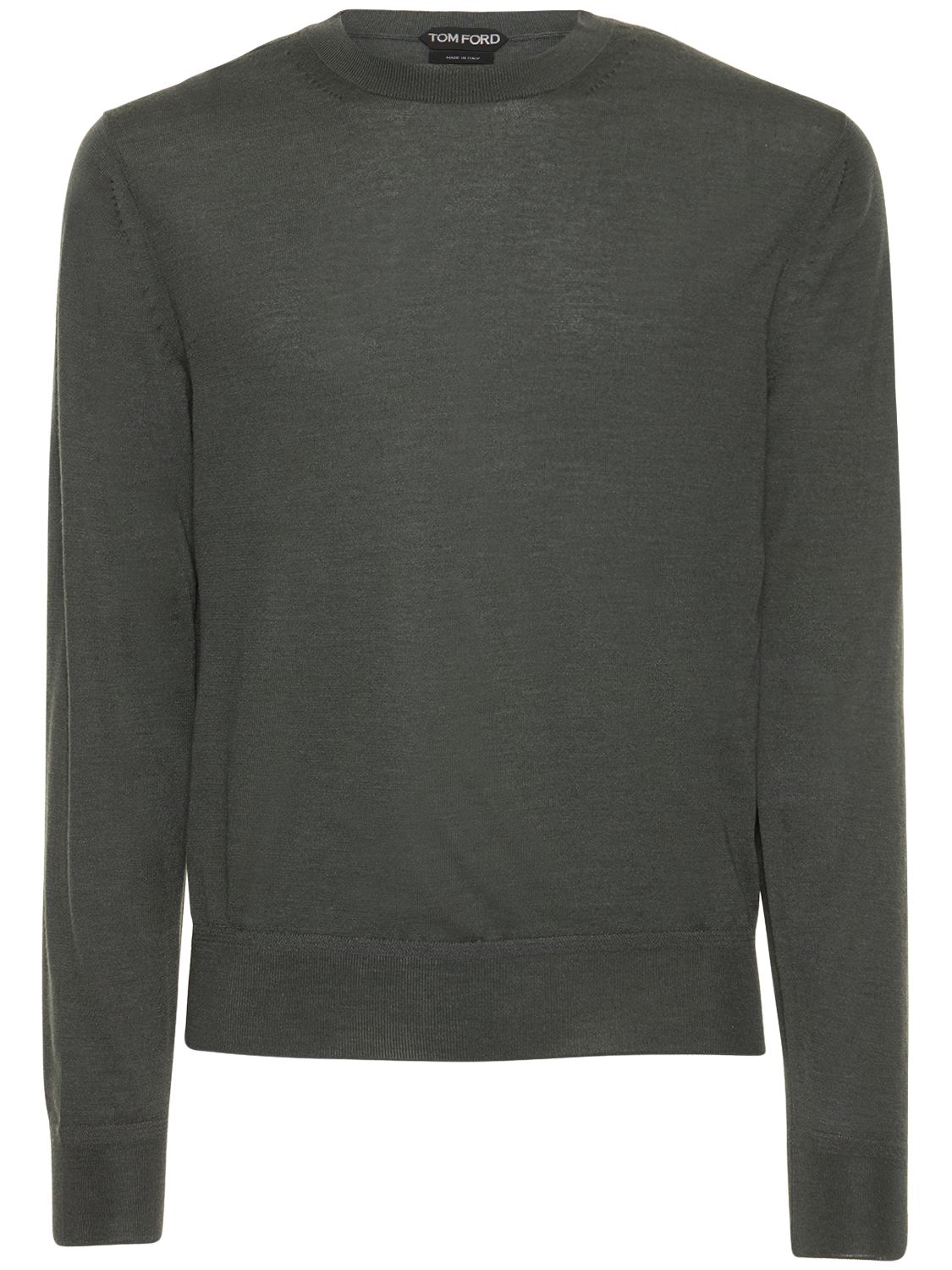 Dark gray elegant casual sweater