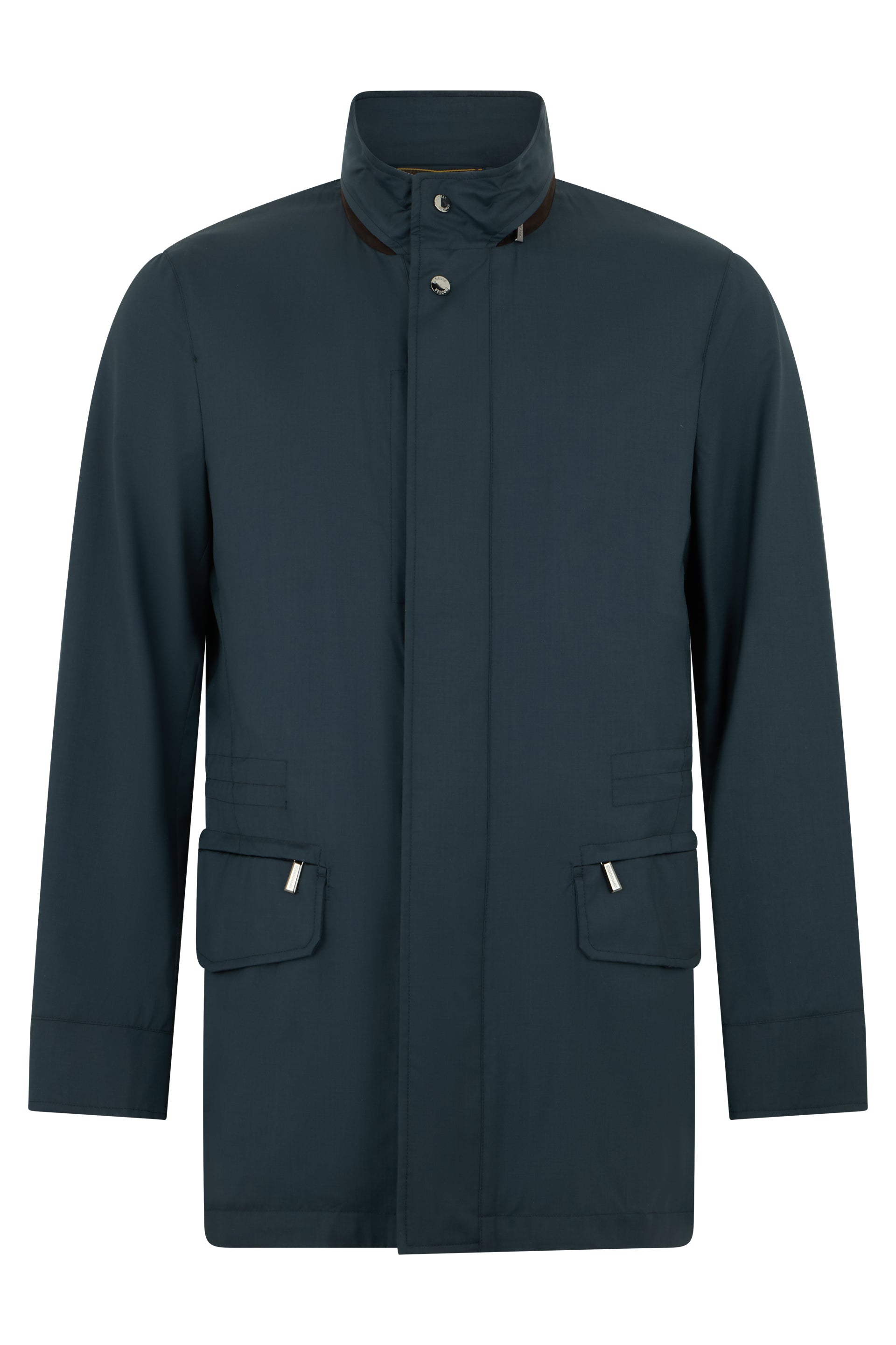 Padded jacket with versatile design and practical