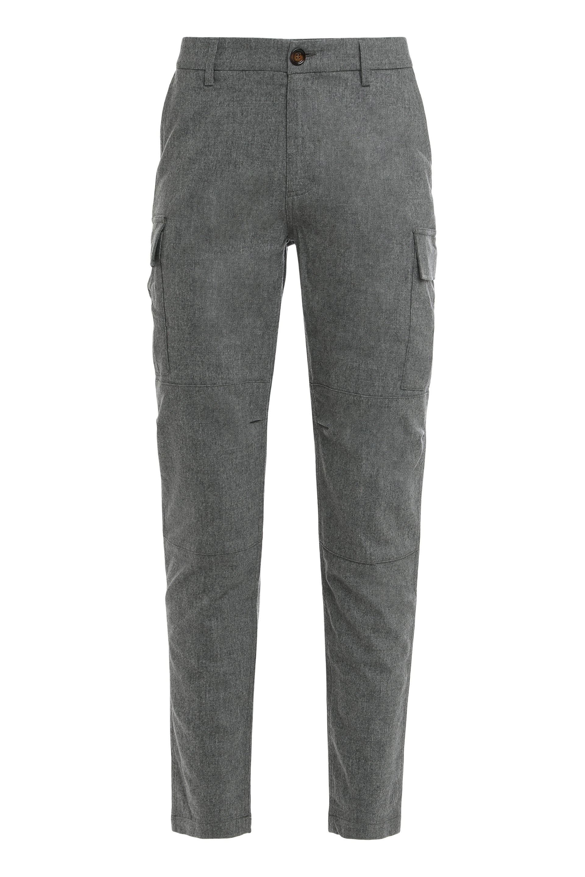 Cargo pants in mixed cotton