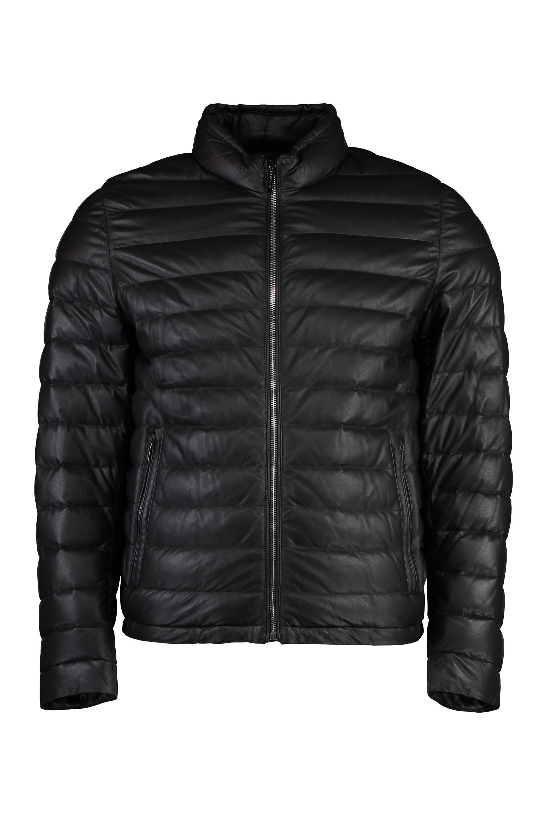 Basile leather jacket