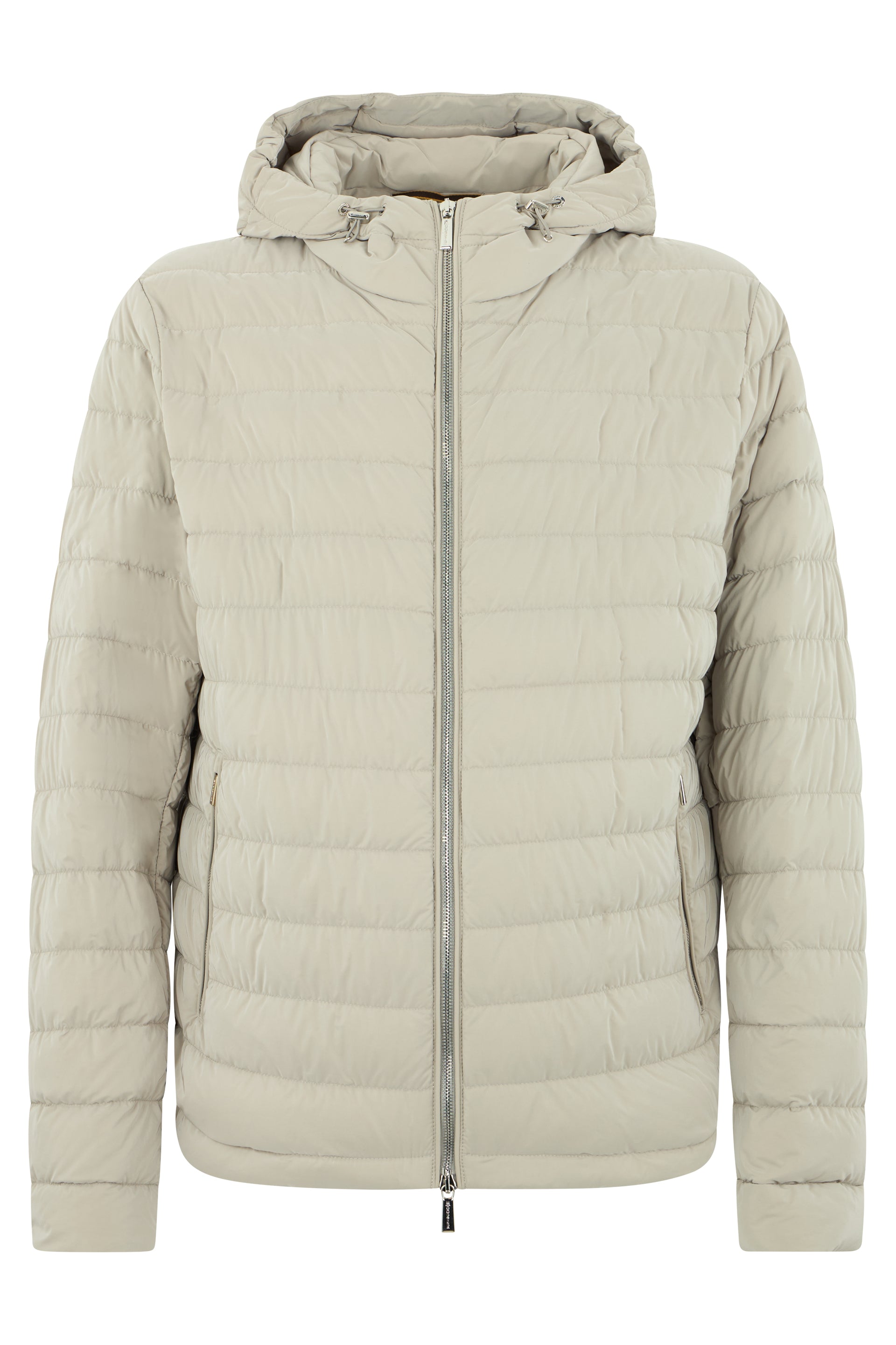 Light jacket with hood made of durable nylon