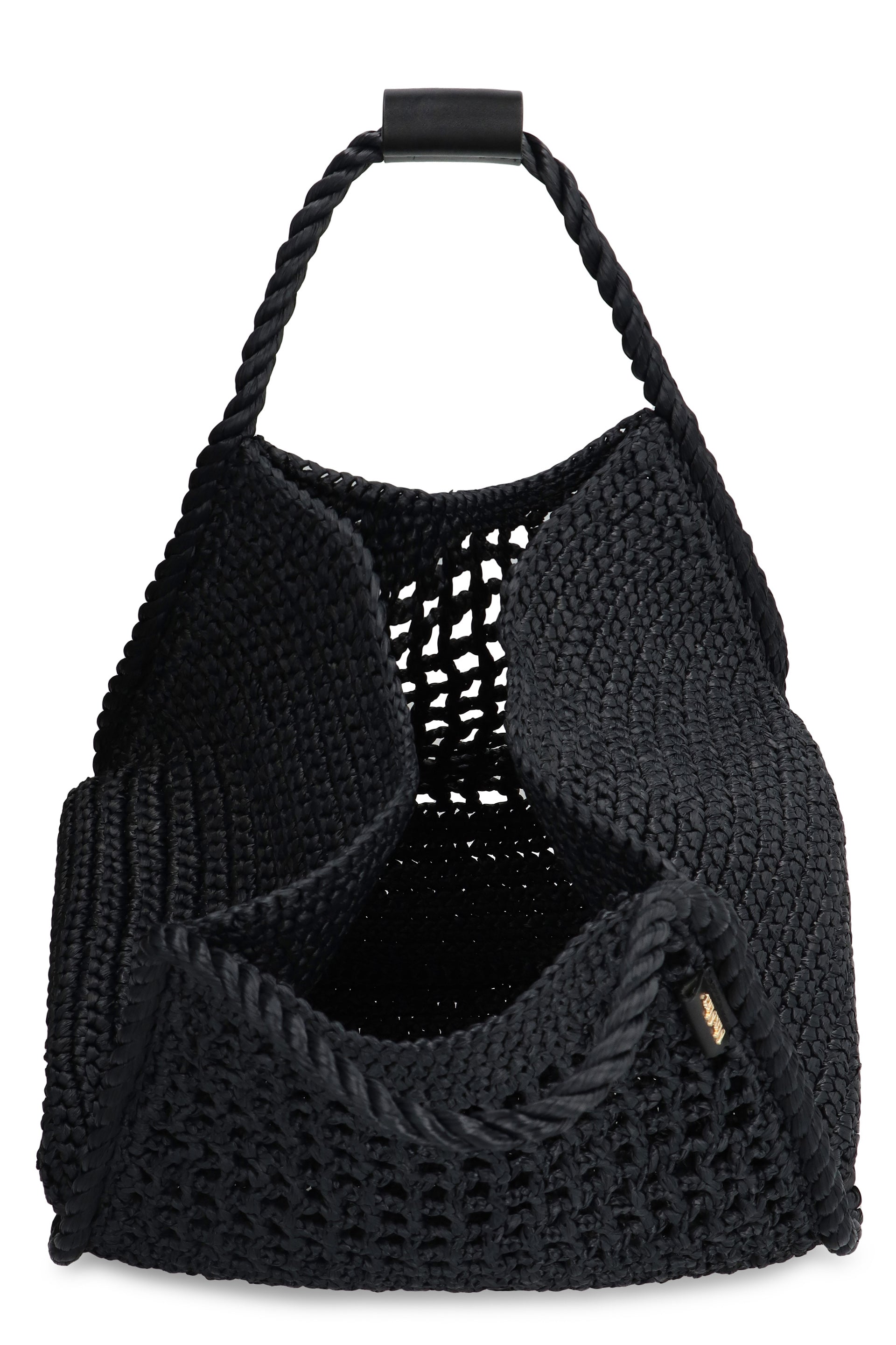 Marine Raffia handbag