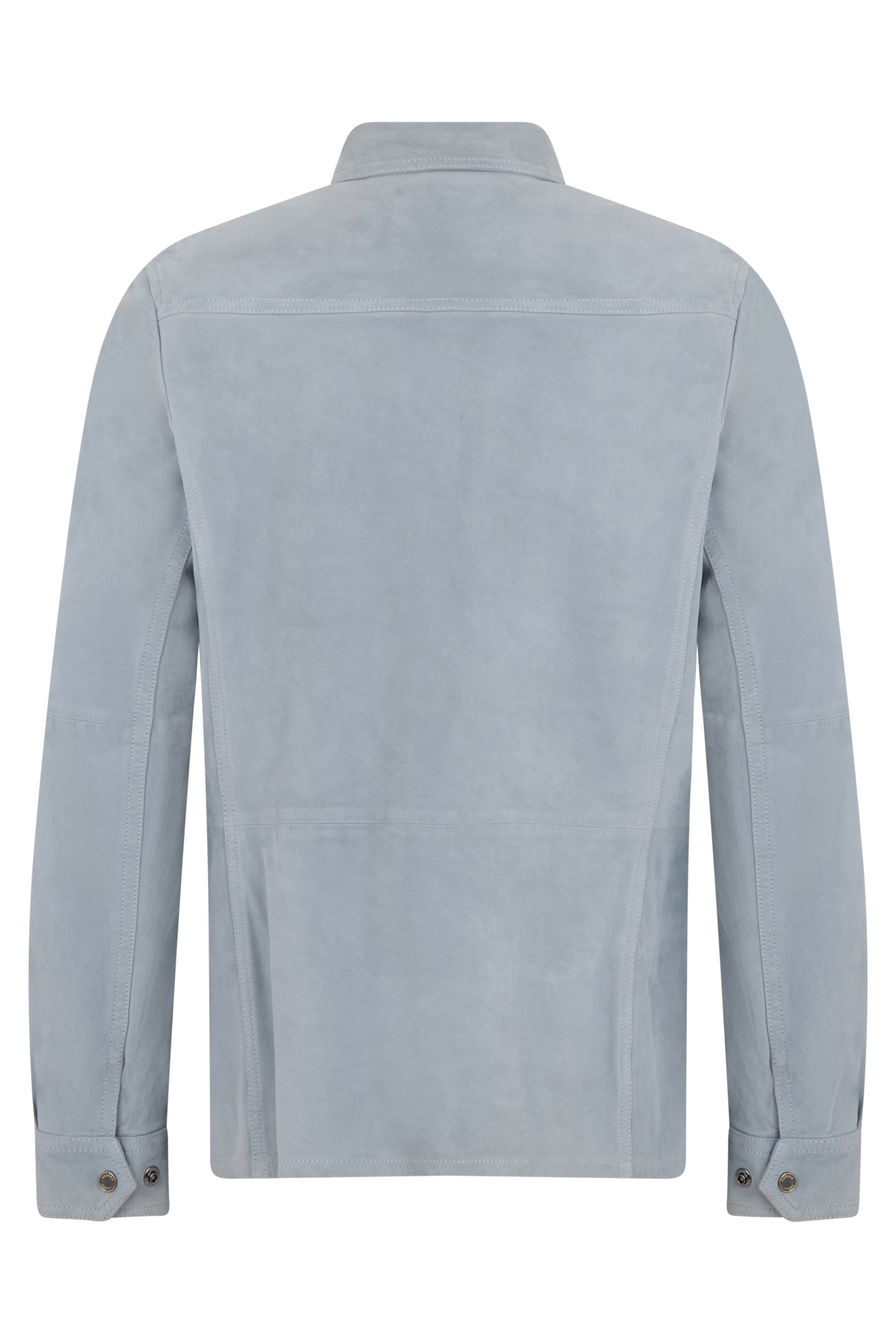 Leather shirt with versatile design