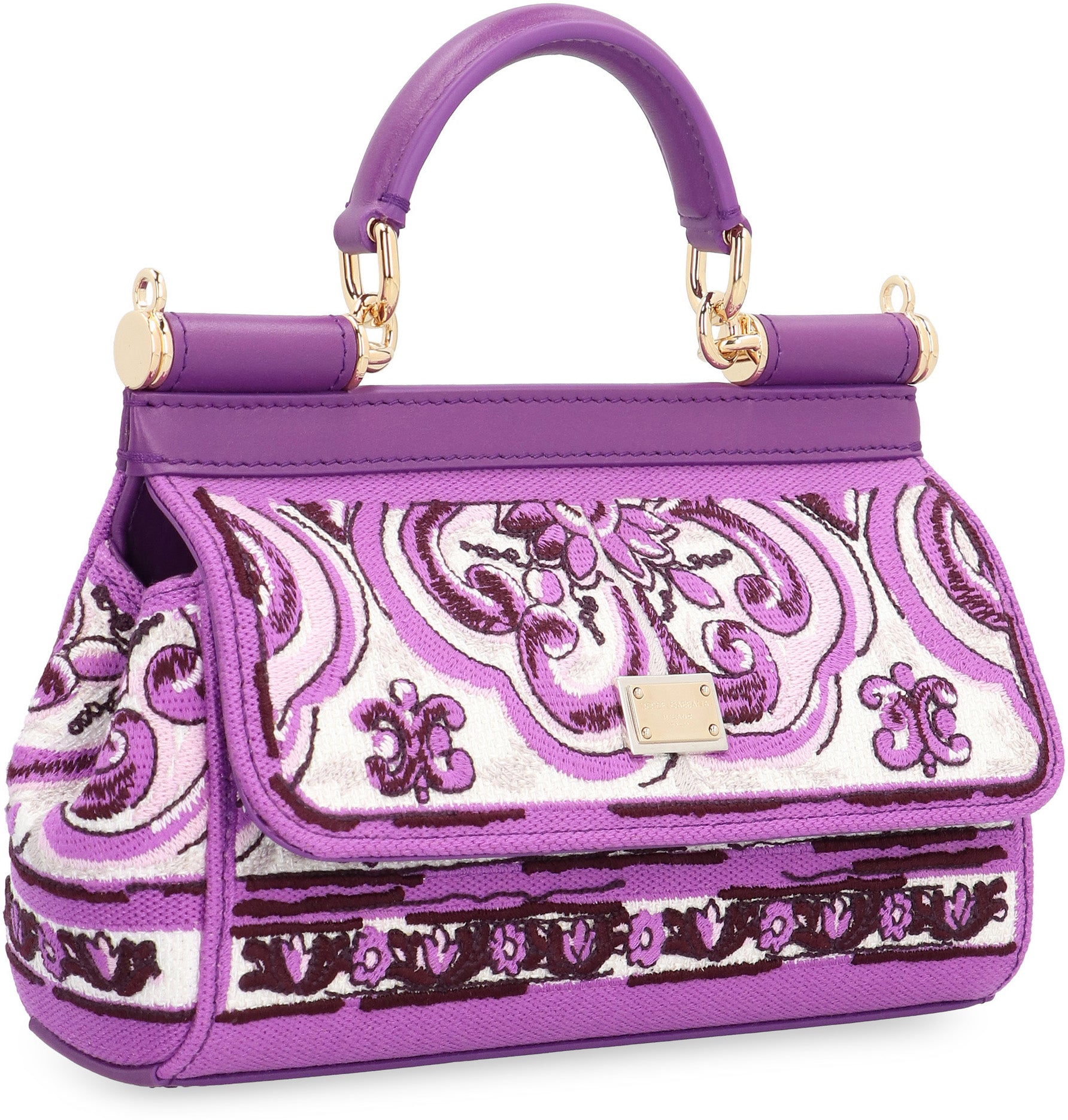 Small Sicily leather handbag