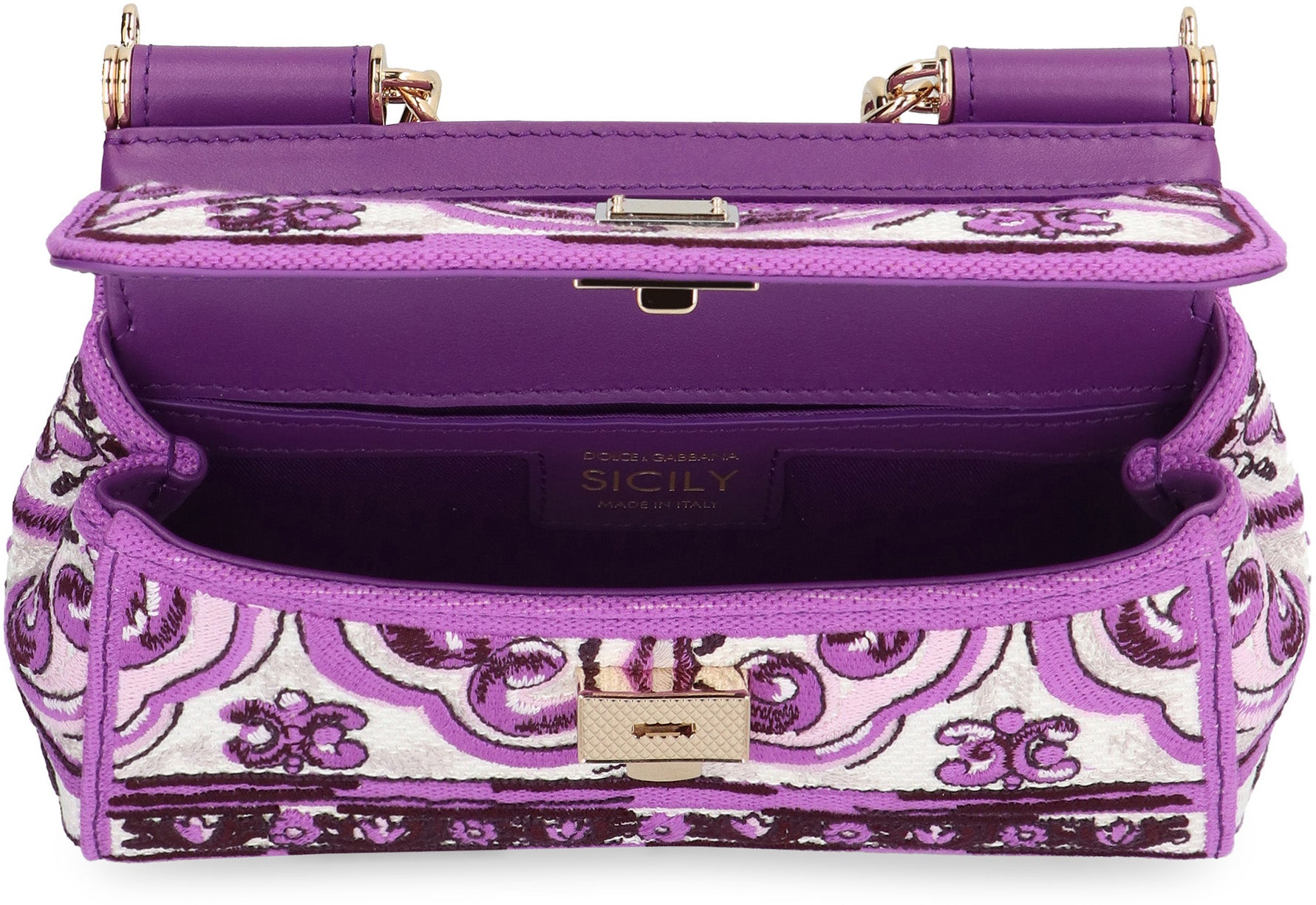 Small Sicily leather handbag