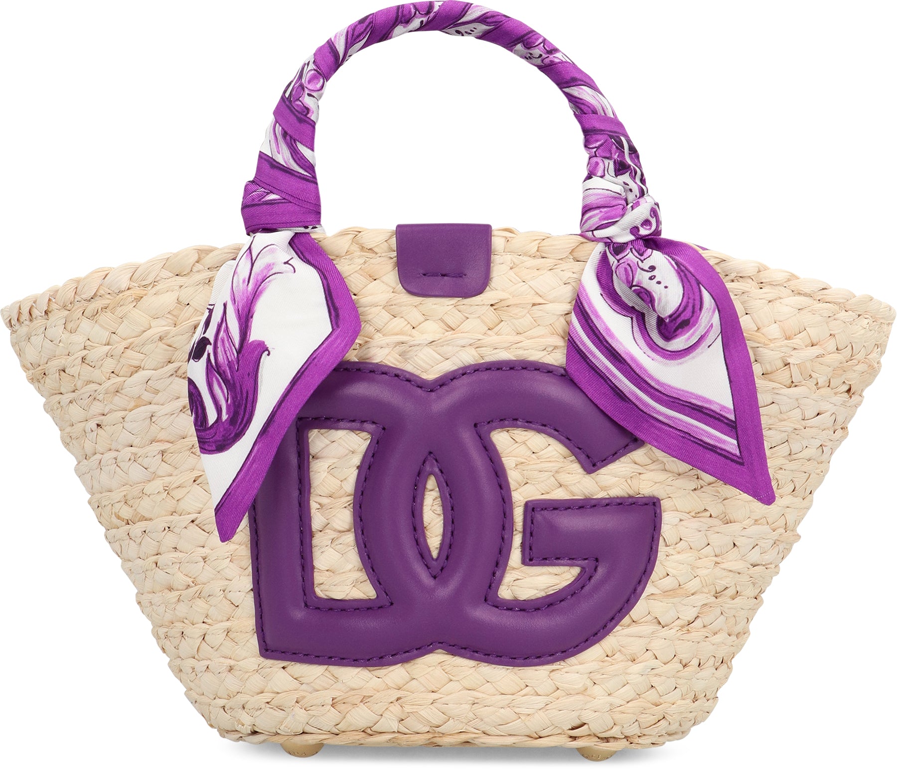 Kendra Coffa raffia tote bag