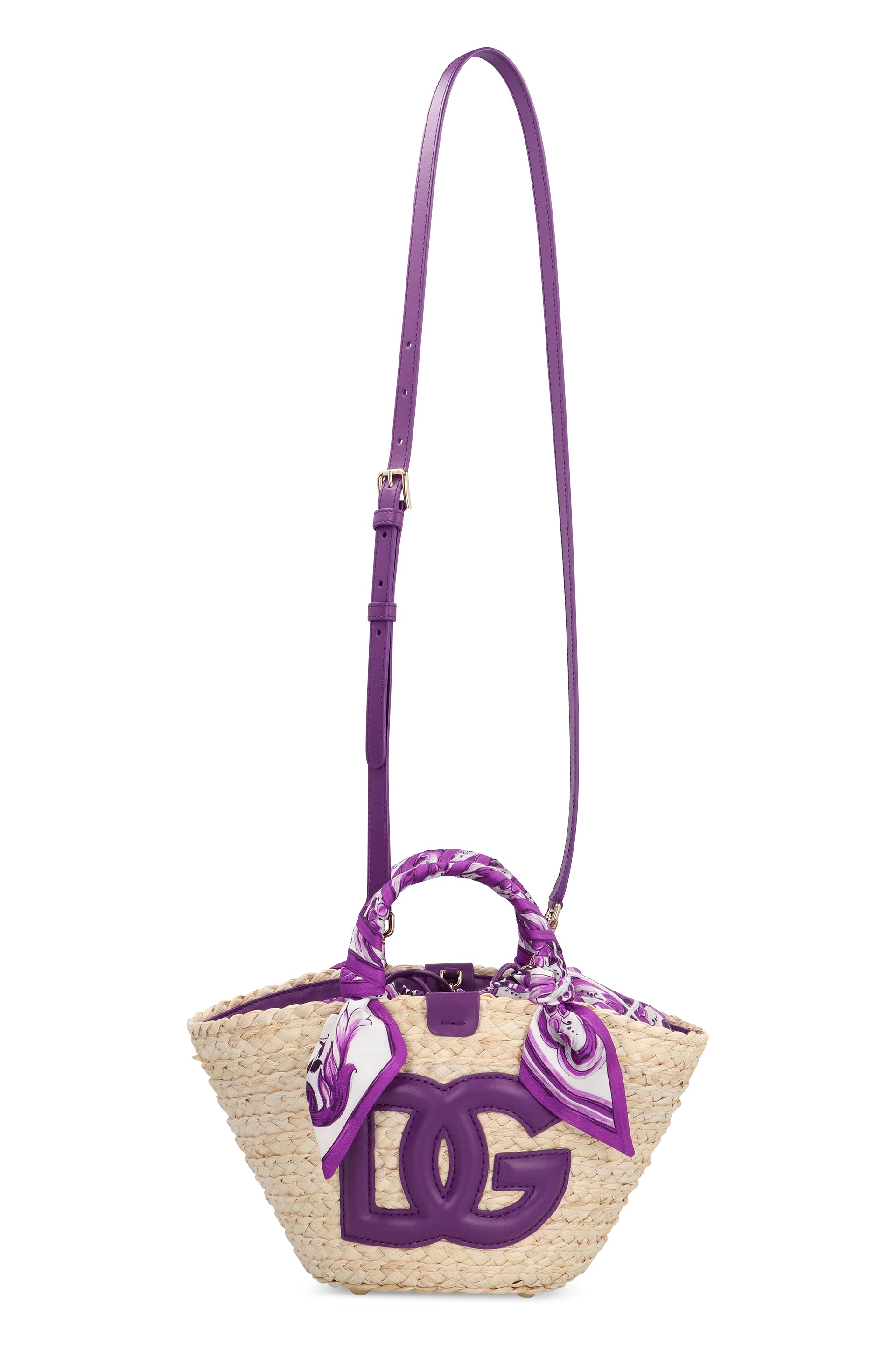 Kendra Coffa raffia tote bag