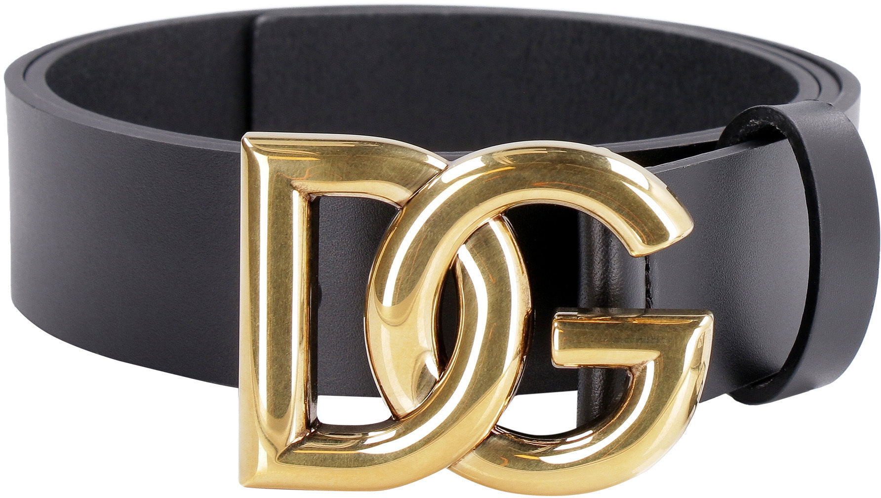 DG buckle leather belt