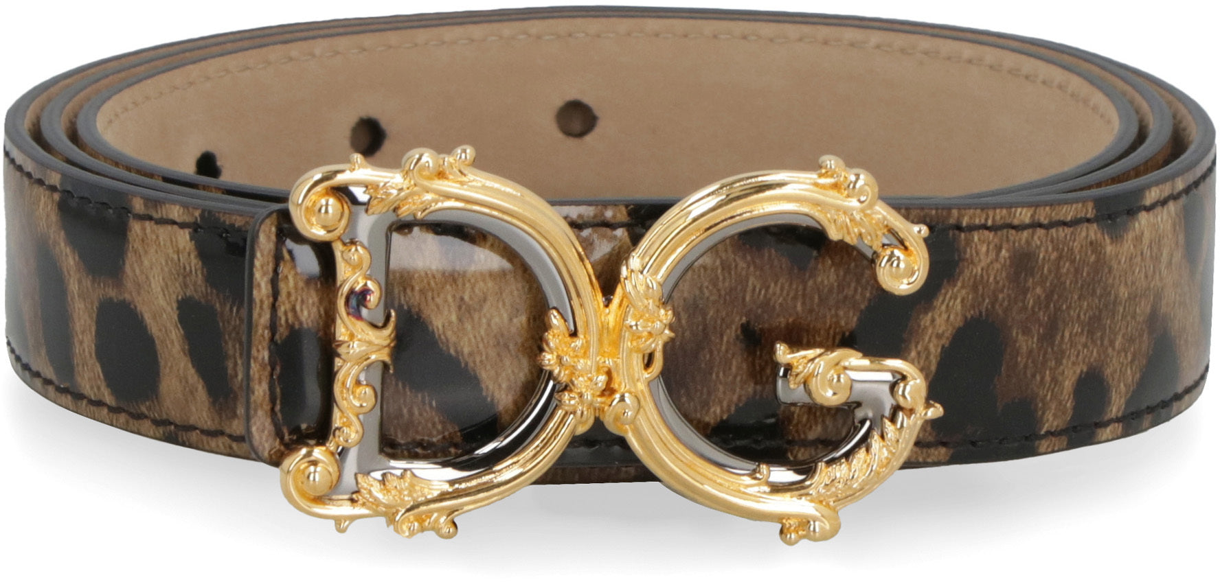 DG buckle leather belt