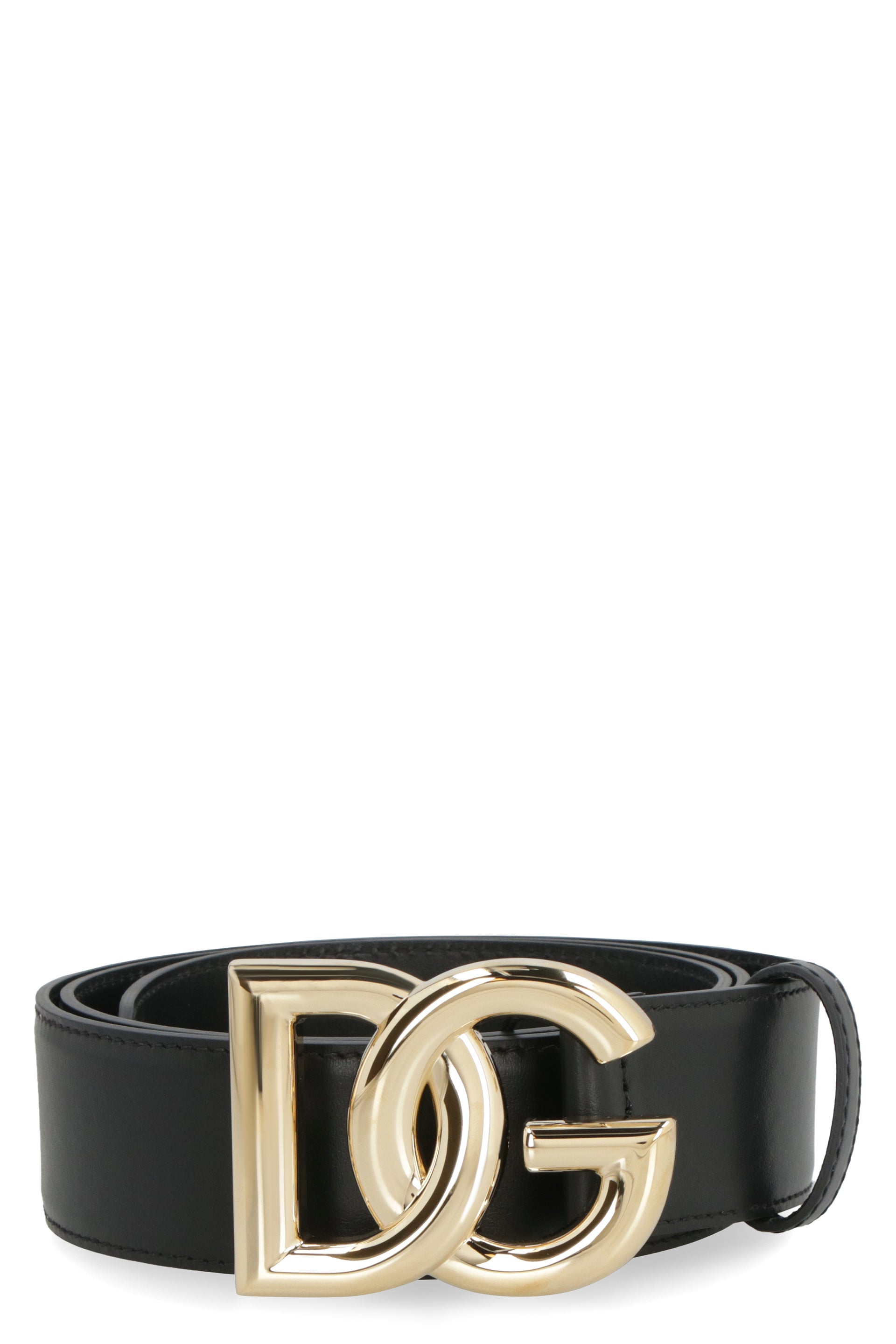 DG buckle leather belt