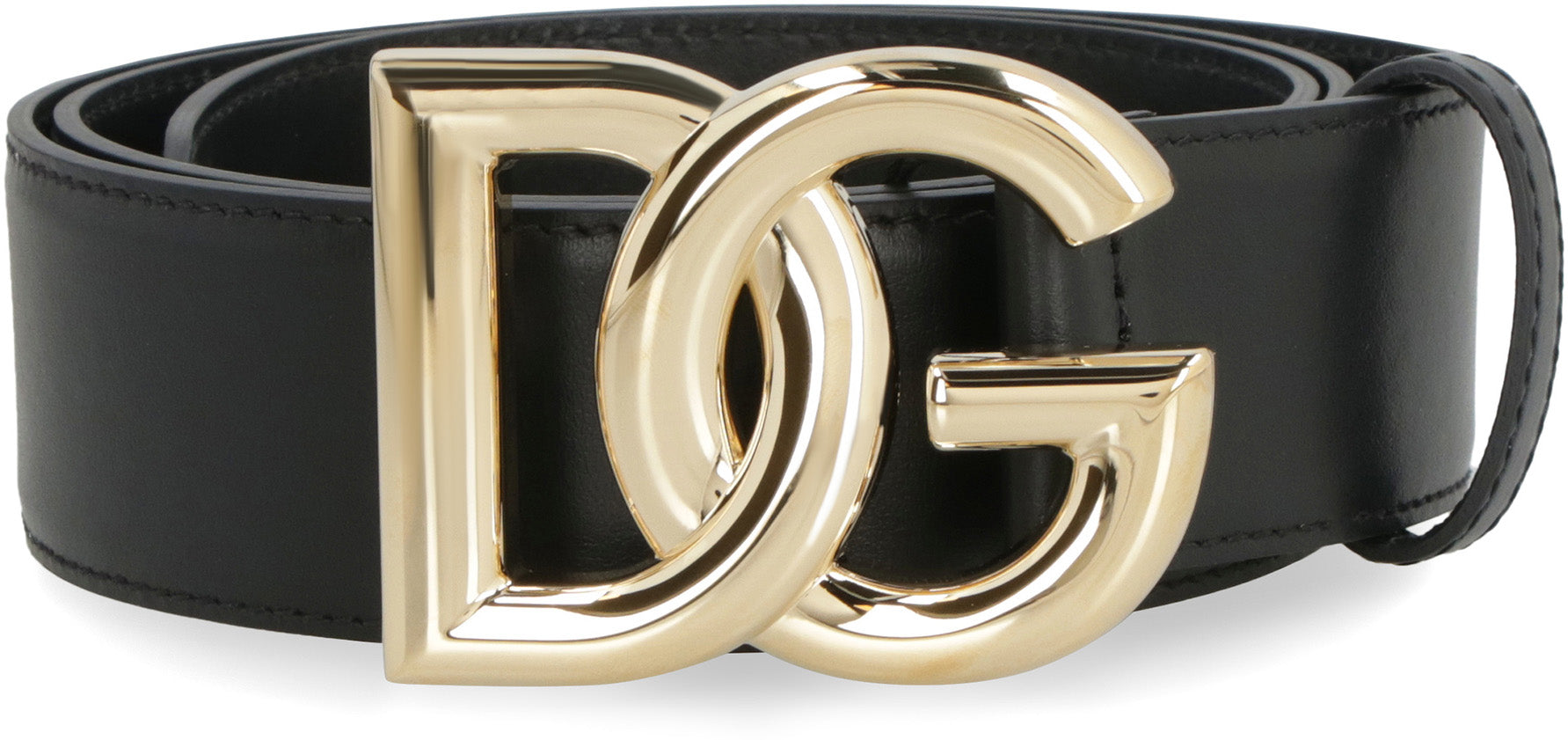 DG buckle leather belt