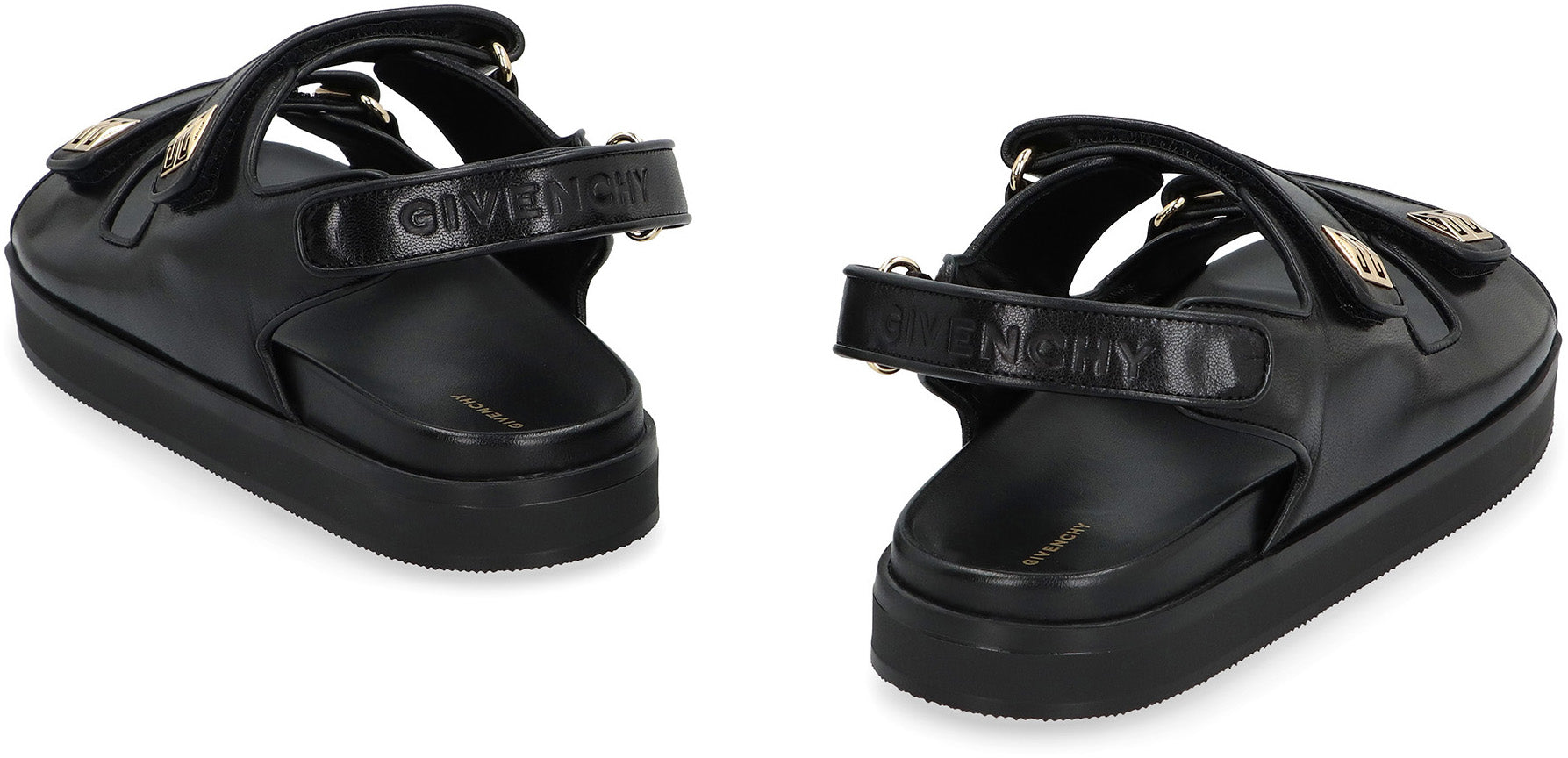4G leather sandals