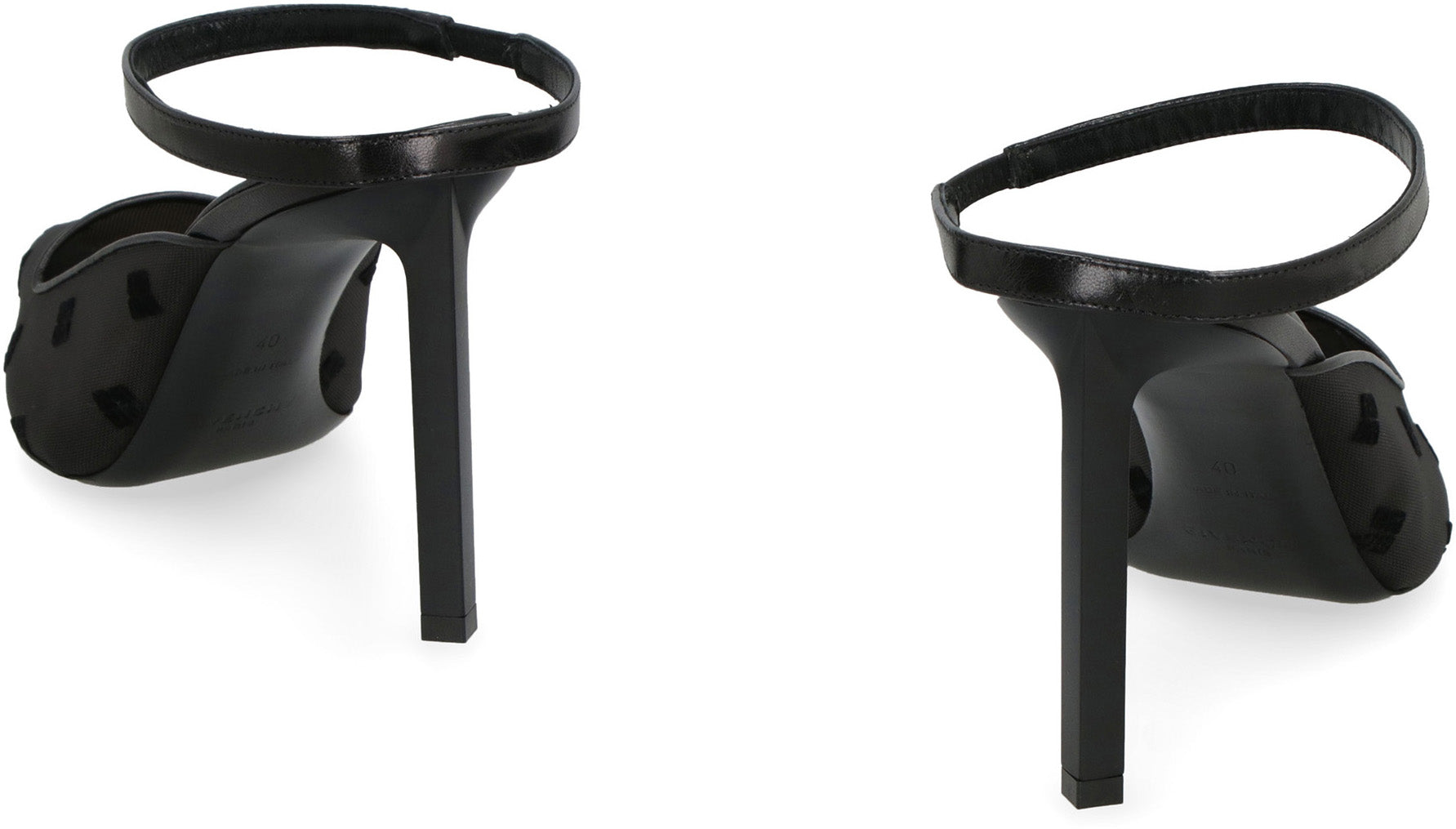 Show pointy-toe mules