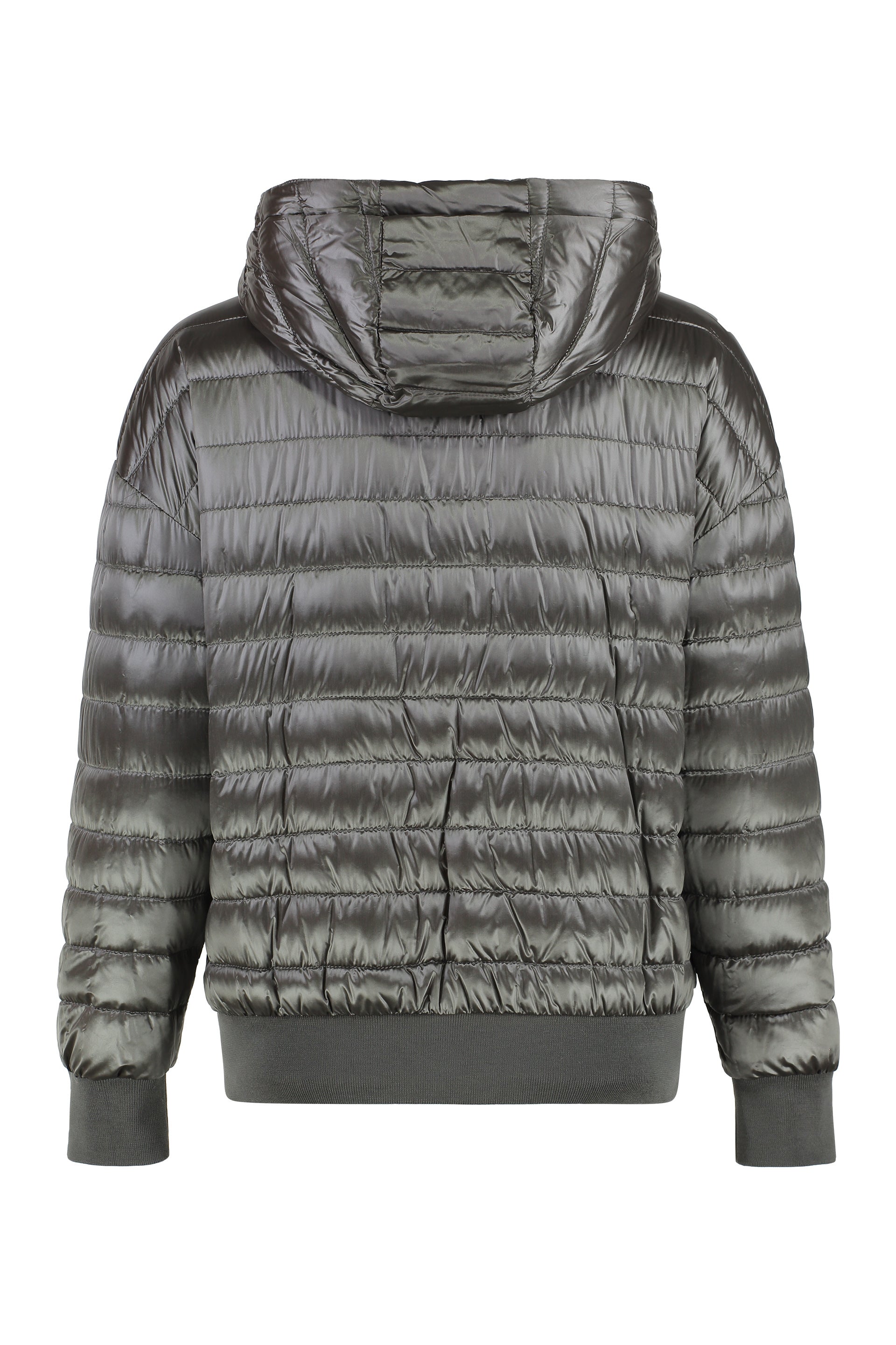 Becka Hooded bomber-style down jacket