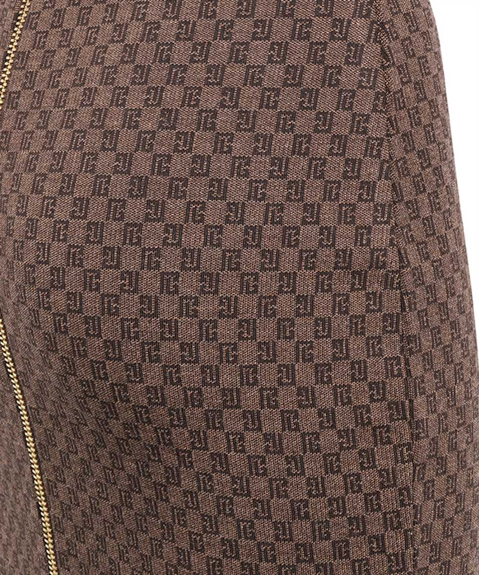 Logo detail knitted skirt