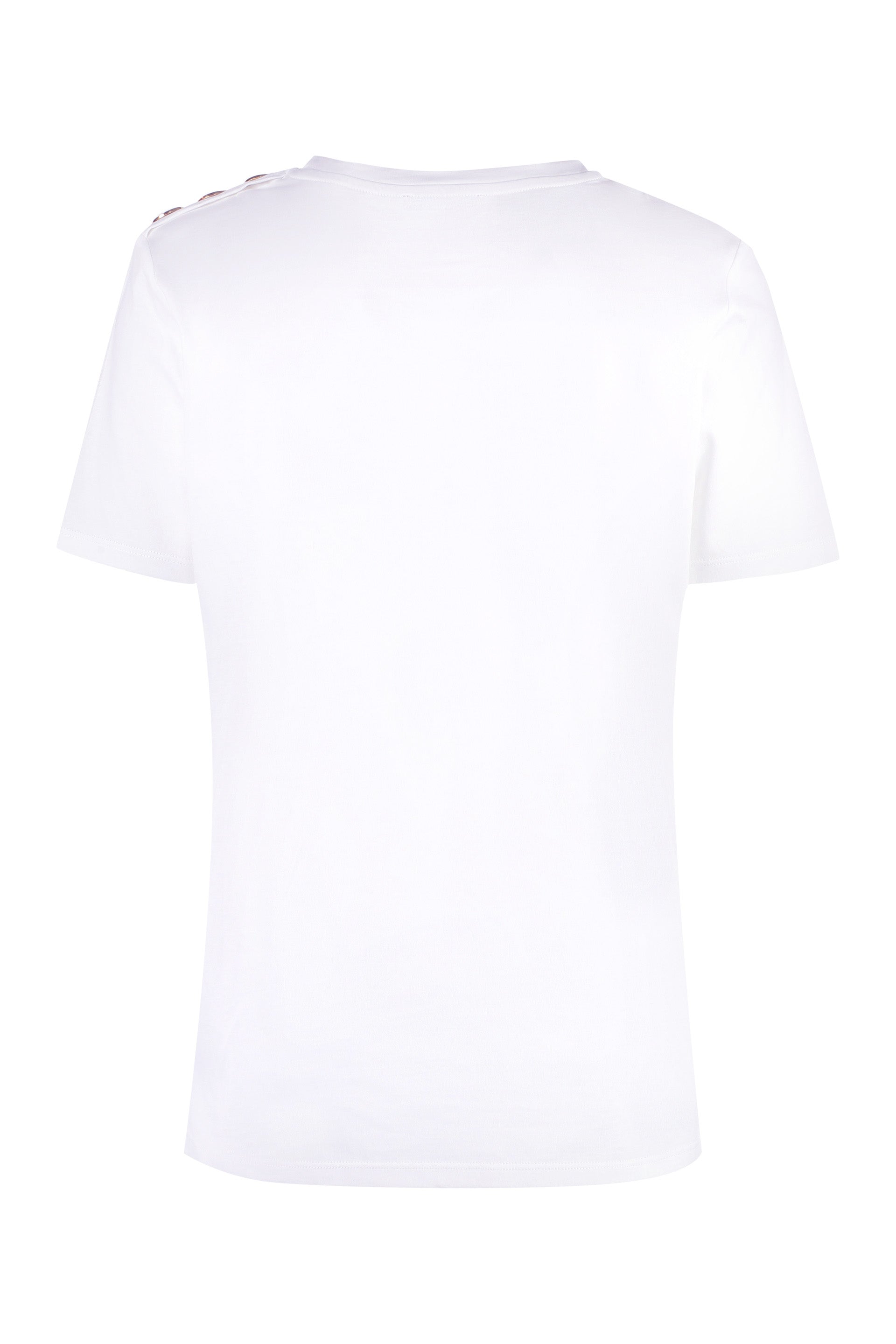 Cotton crew-neck T-shirt