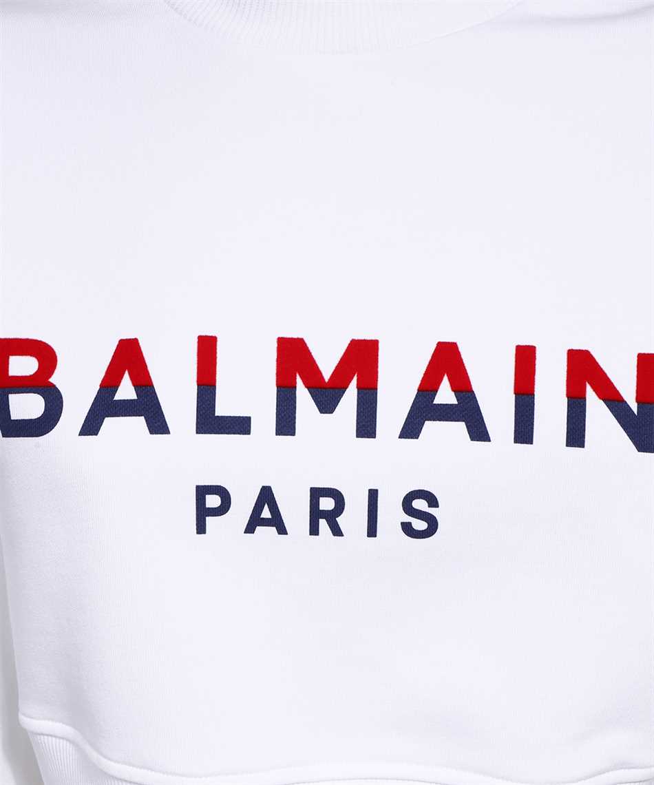 Cotton crew-neck sweatshirt