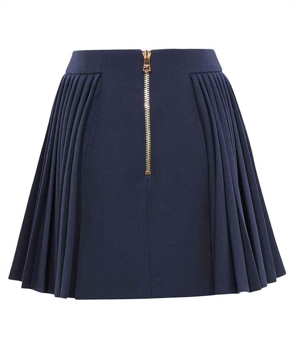 Pleated mini skirt